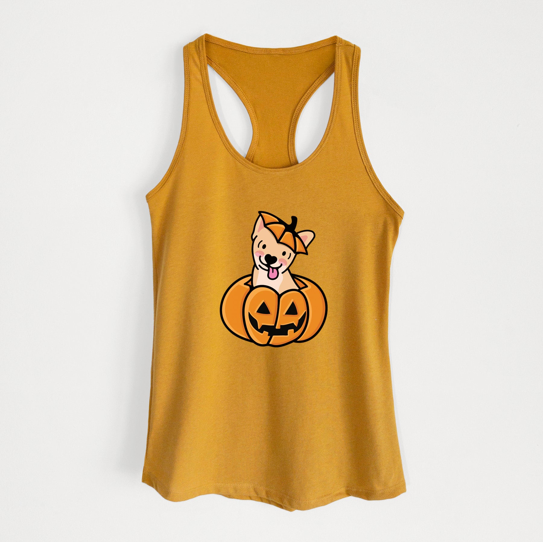 Pumpkin Pup - Chihuahua - Women's Racerback Tanktop