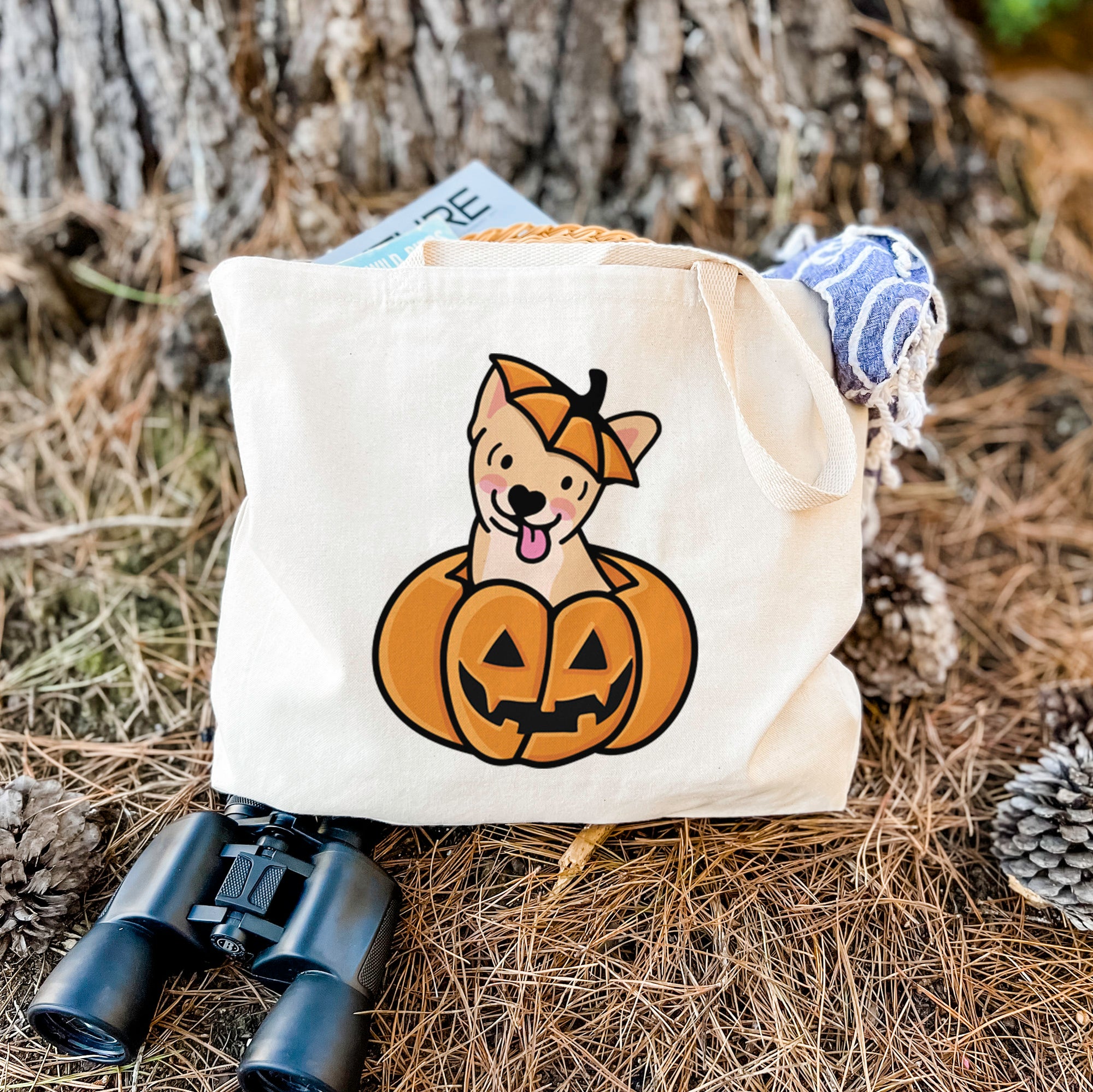 Pumpkin Pup - Chihuahua - Tote Bag