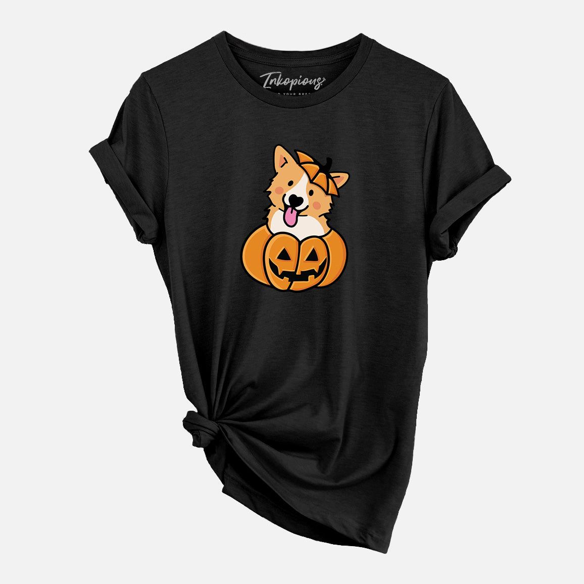 Pumpkin Pup - Corgi - Unisex Crewneck