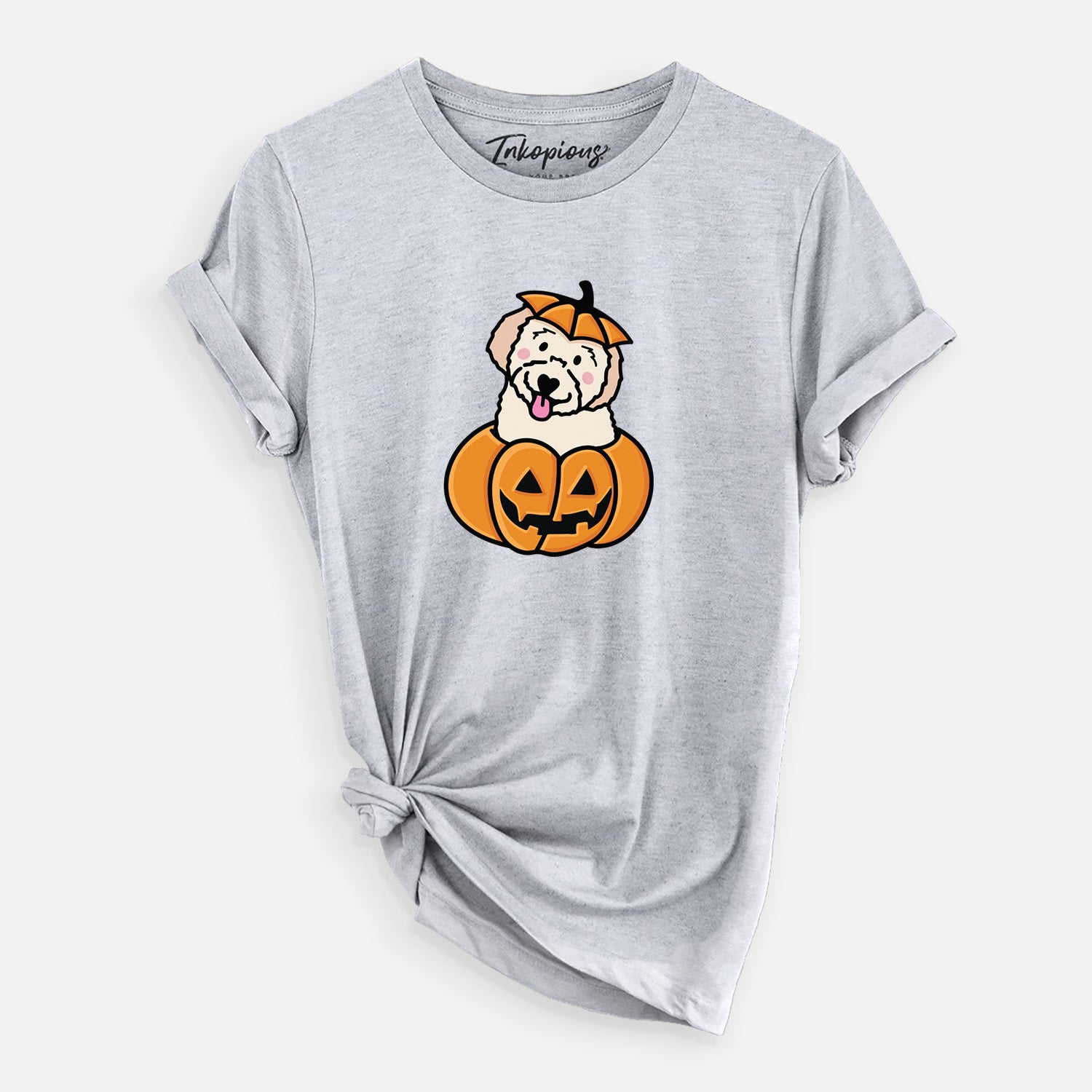 Pumpkin Pup - Doodle - Unisex Crewneck