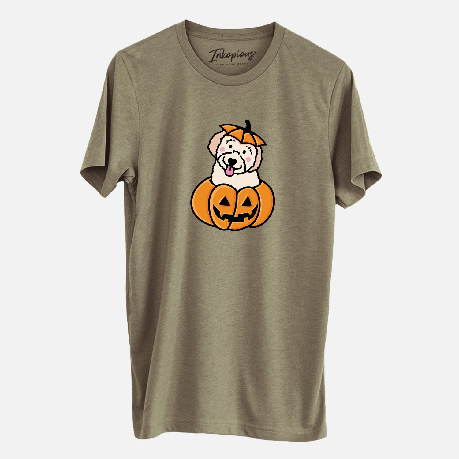 Pumpkin Pup - Doodle - Unisex Crewneck