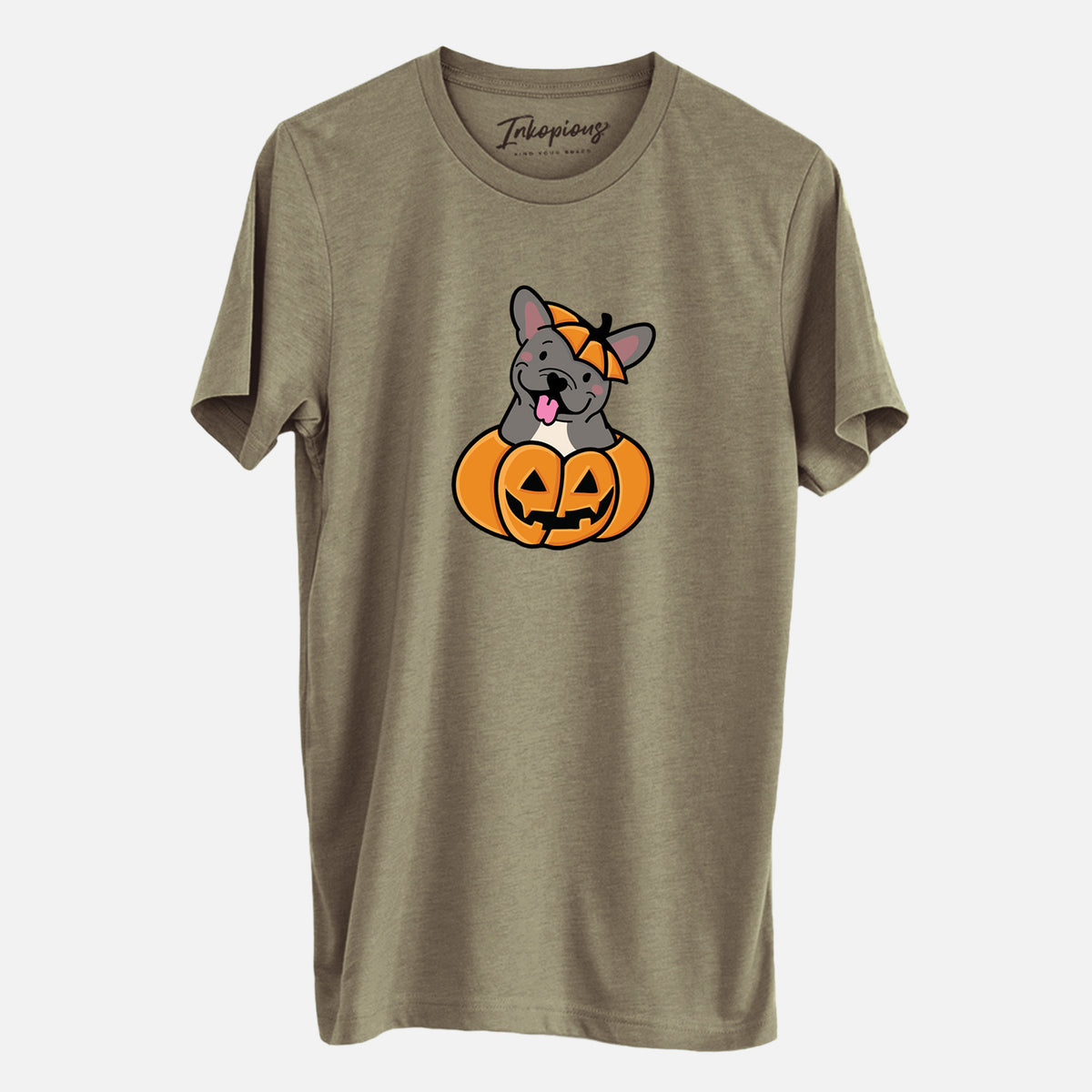 Pumpkin Pup - French Bulldog - Unisex Crewneck