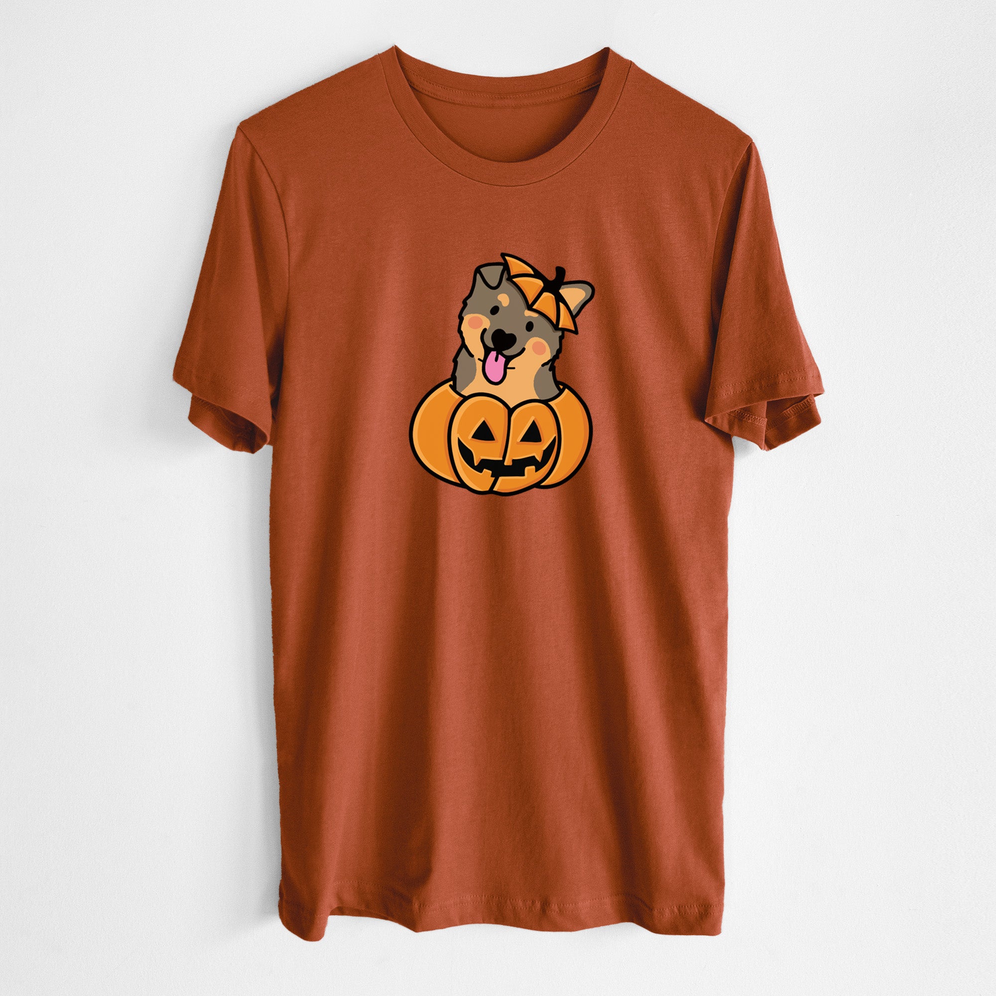 Pumpkin Pup - German Shepherd - Unisex Crewneck