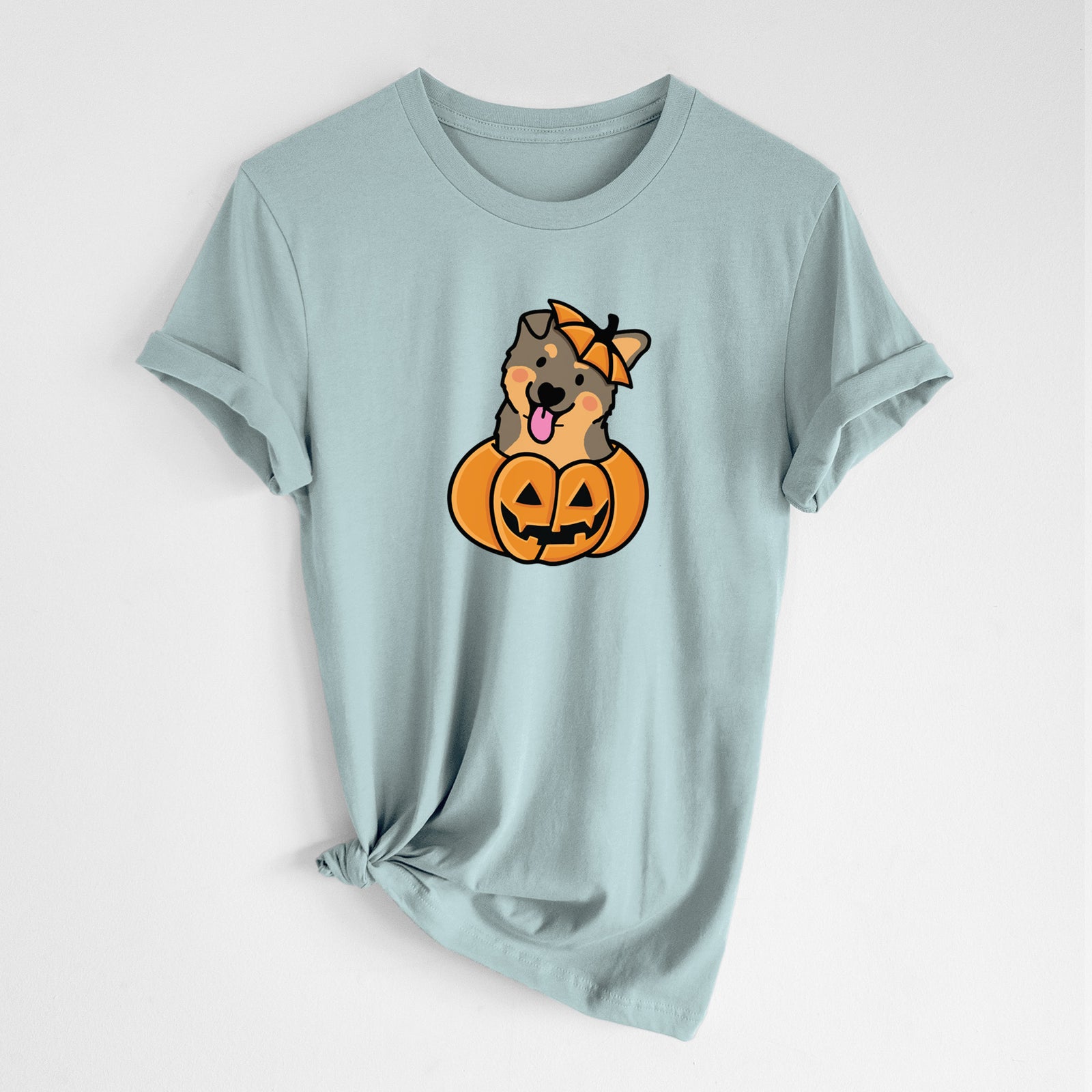 Pumpkin Pup - German Shepherd - Unisex Crewneck