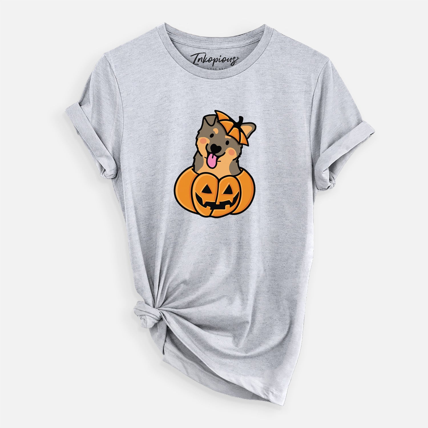 Pumpkin Pup - German Shepherd - Unisex Crewneck