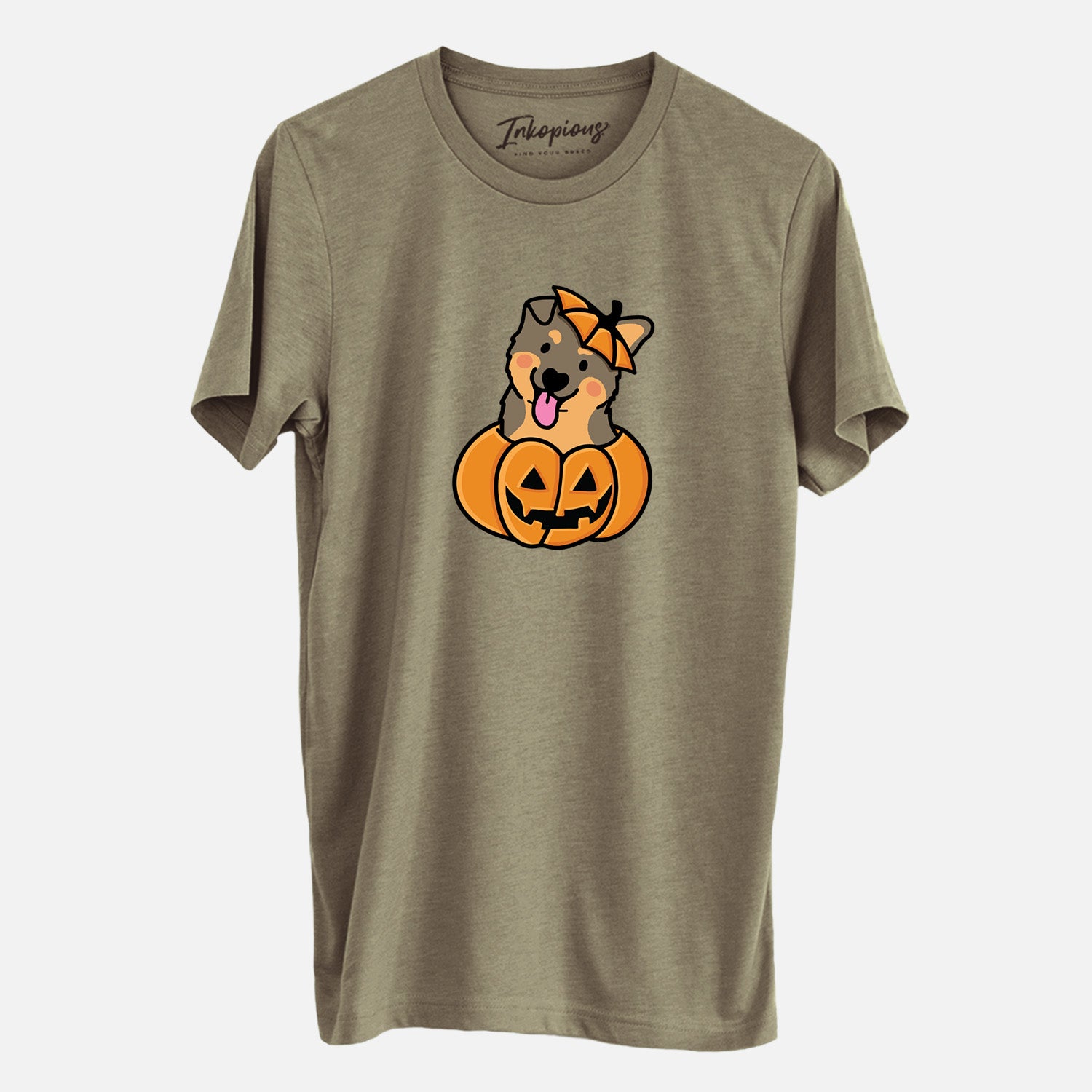 Pumpkin Pup - German Shepherd - Unisex Crewneck