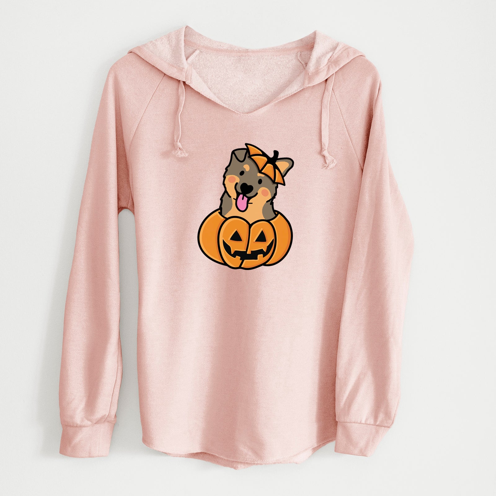 Pumpkin Pup - German Shepherd - Cali Wave Hooded Sweatshirt