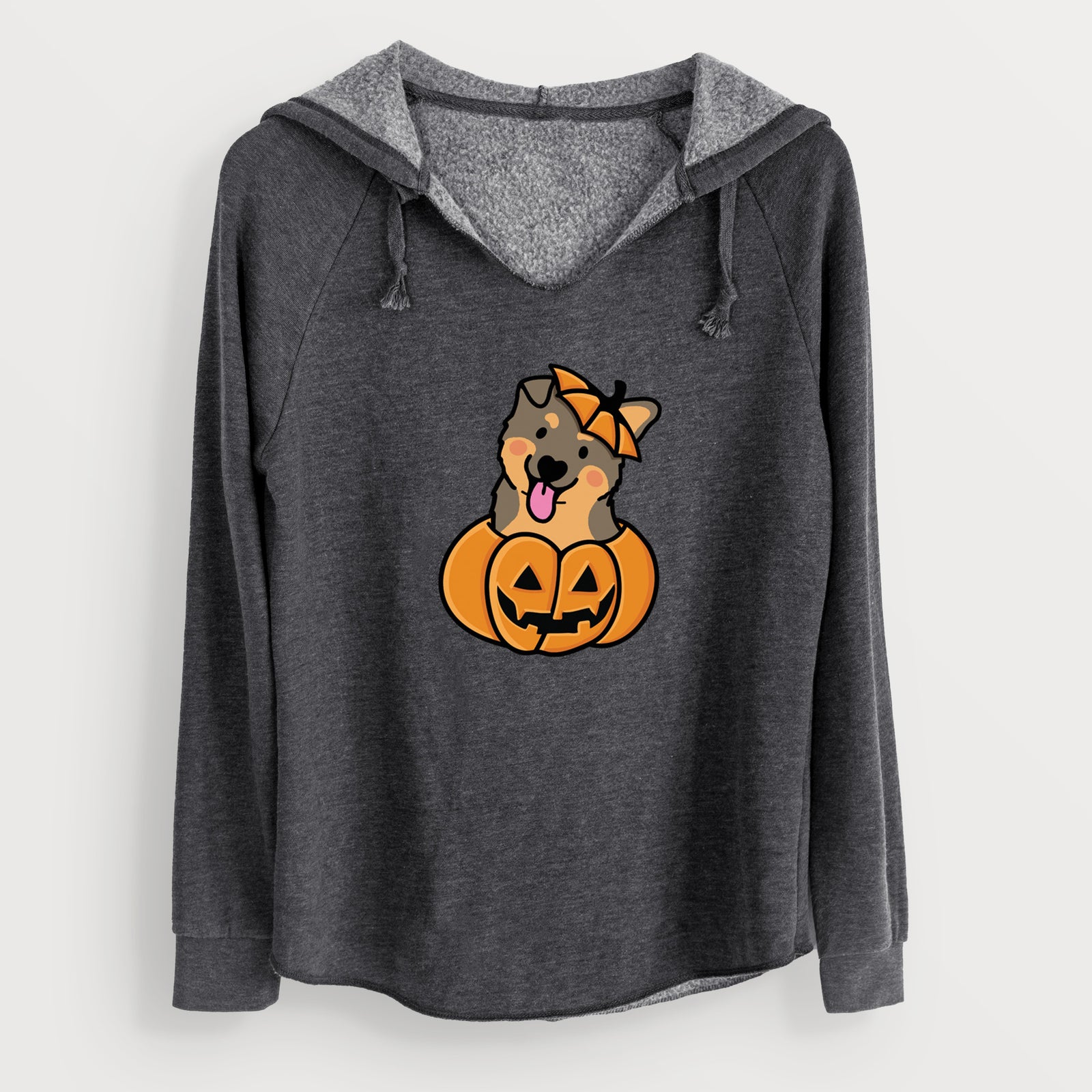 Pumpkin Pup - German Shepherd - Cali Wave Hooded Sweatshirt
