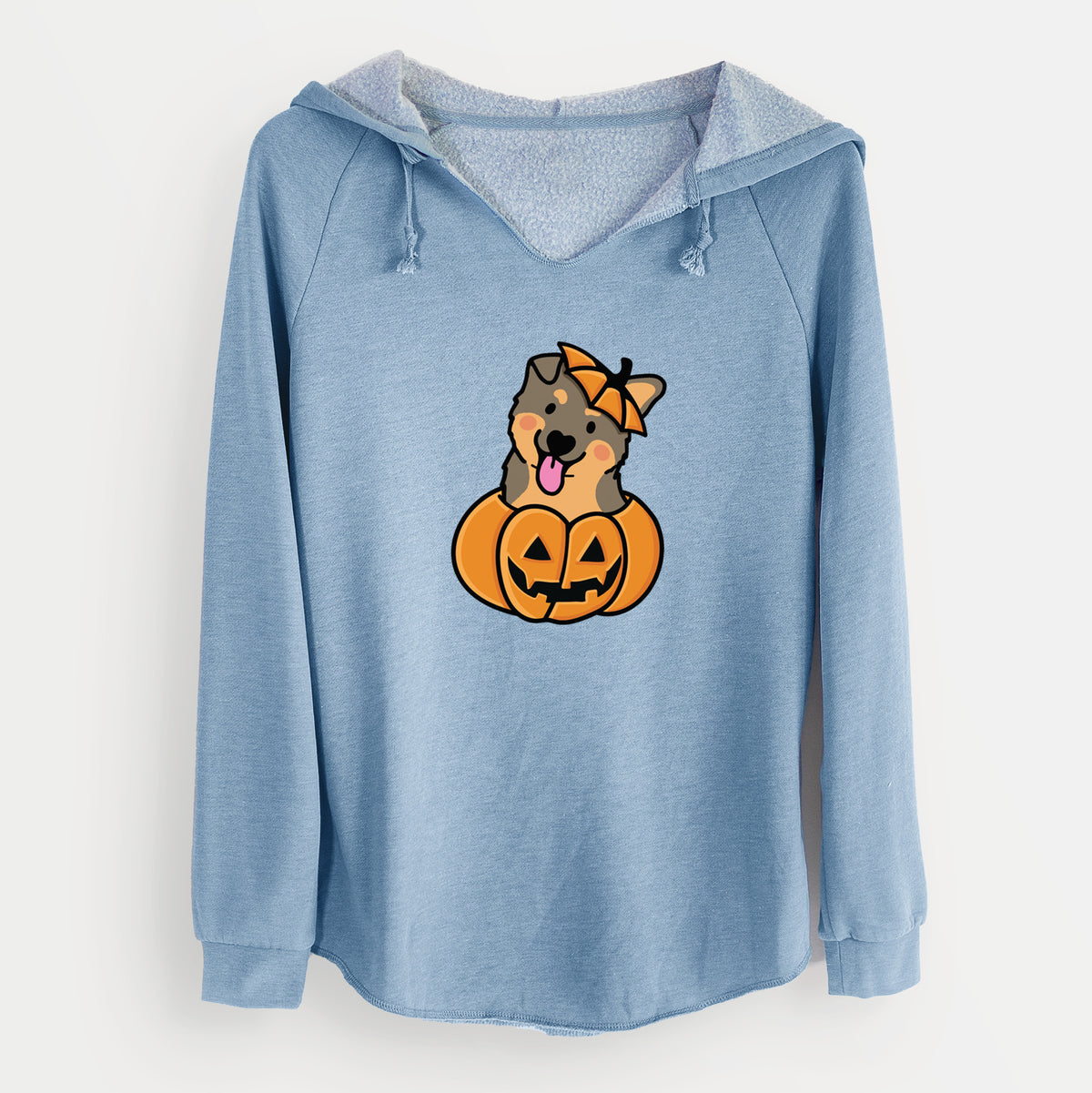 Pumpkin Pup - German Shepherd - Cali Wave Hooded Sweatshirt
