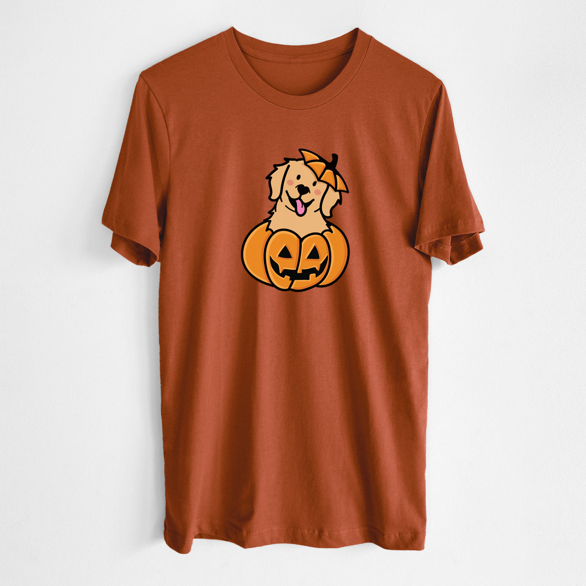 Pumpkin Pup - Golden Retriever - Unisex Crewneck