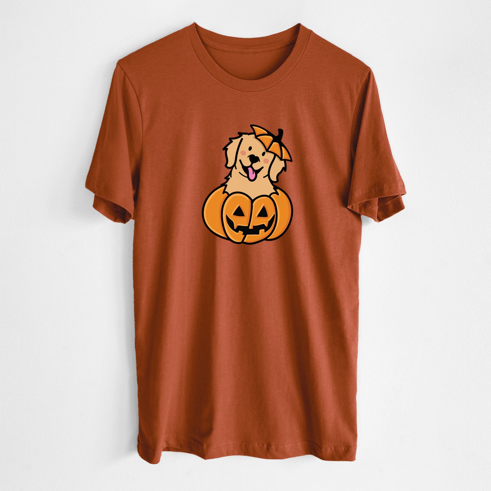 Pumpkin Pup - Golden Retriever - Unisex Crewneck