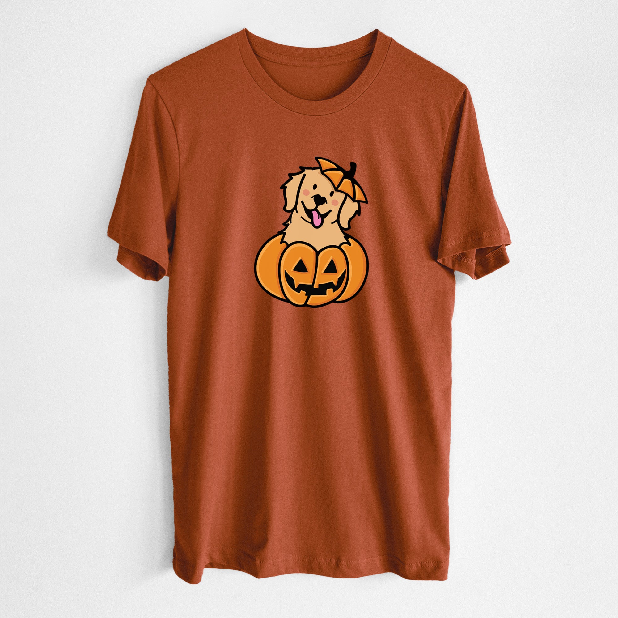 Pumpkin Pup - Golden Retriever - Unisex Crewneck