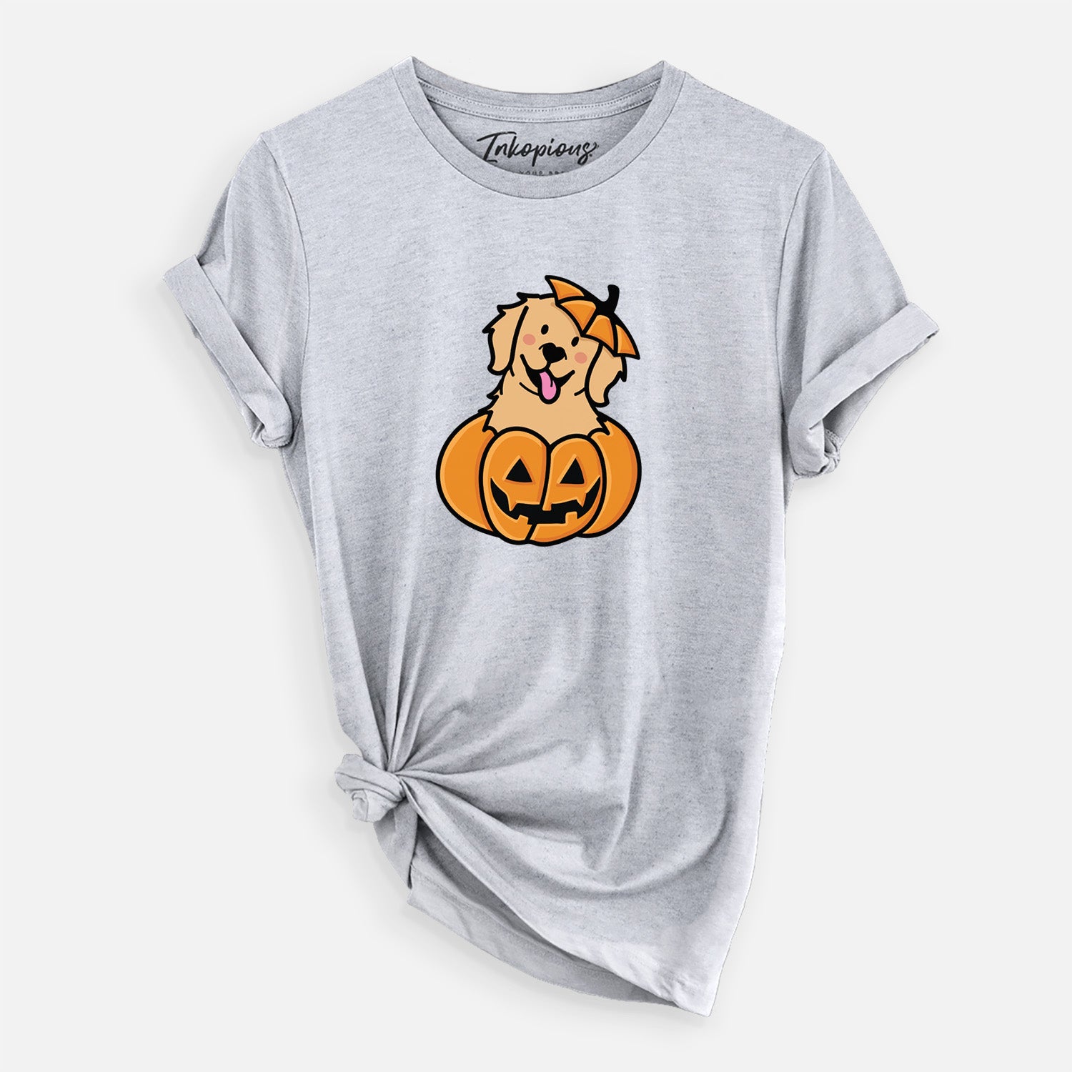 Pumpkin Pup - Golden Retriever - Unisex Crewneck