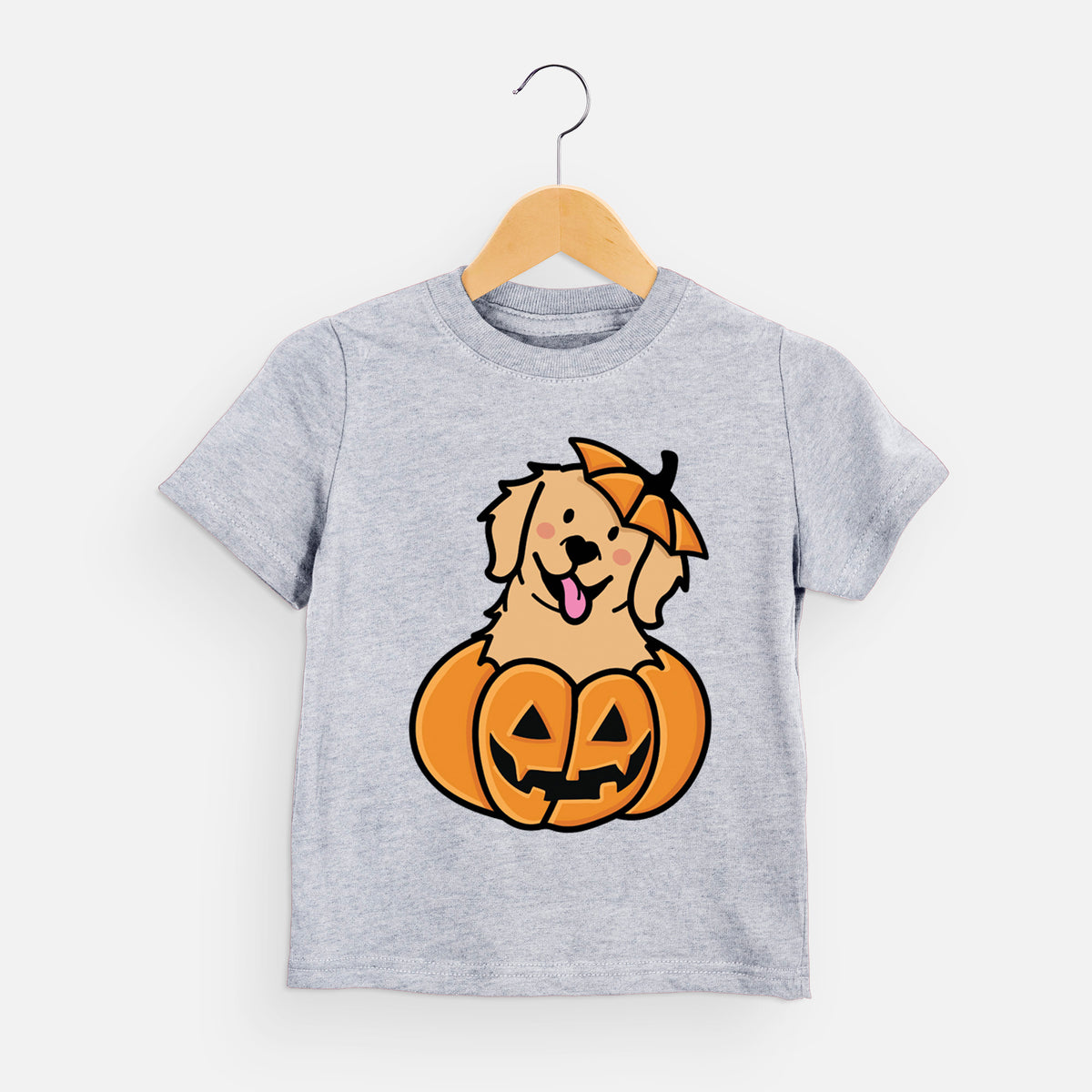 Pumpkin Pup - Golden Retriever - Kids/Youth/Toddler Shirt