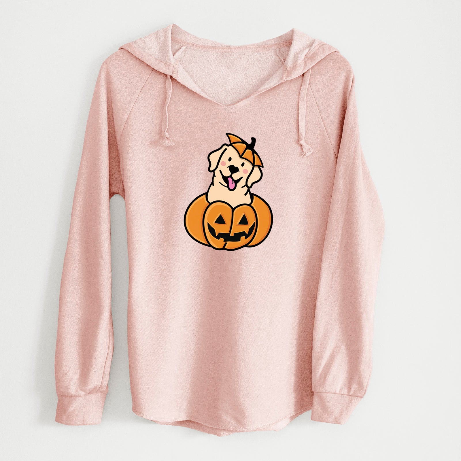 Pumpkin Pup - Labrador Retriever - Cali Wave Hooded Sweatshirt
