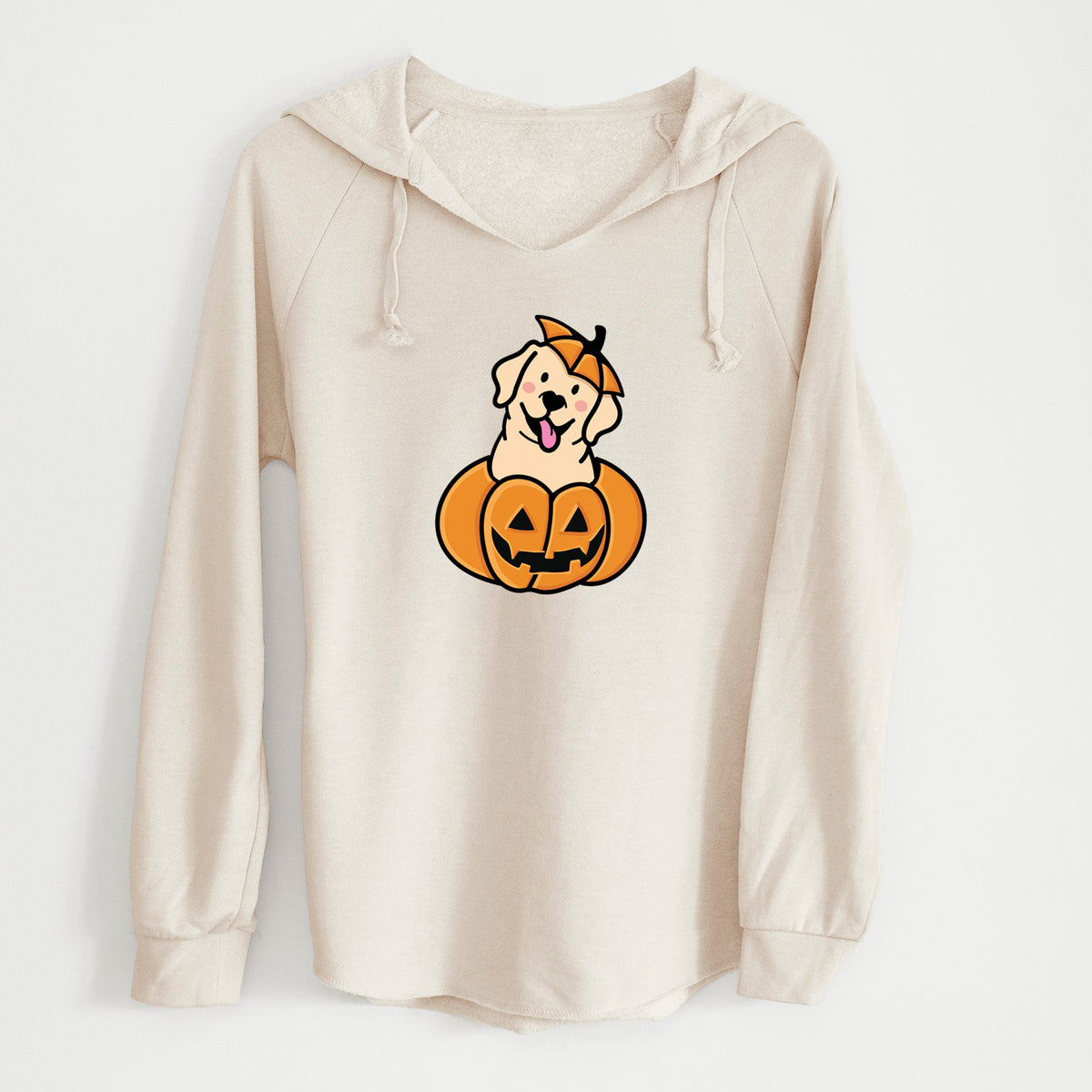 Pumpkin Pup - Labrador Retriever - Cali Wave Hooded Sweatshirt