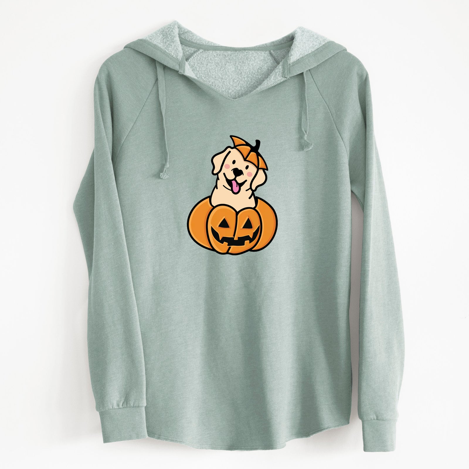 Pumpkin Pup - Labrador Retriever - Cali Wave Hooded Sweatshirt