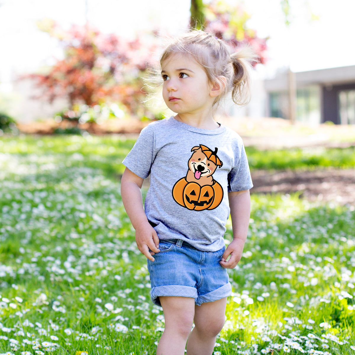 Pumpkin Pup - Pitbull - Kids/Youth/Toddler Shirt