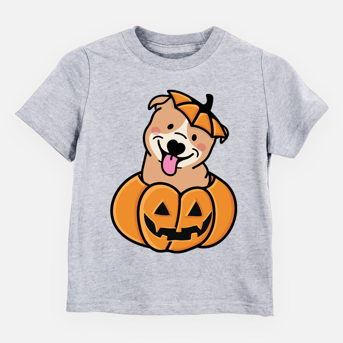 Pumpkin Pup - Pitbull - Kids/Youth/Toddler Shirt