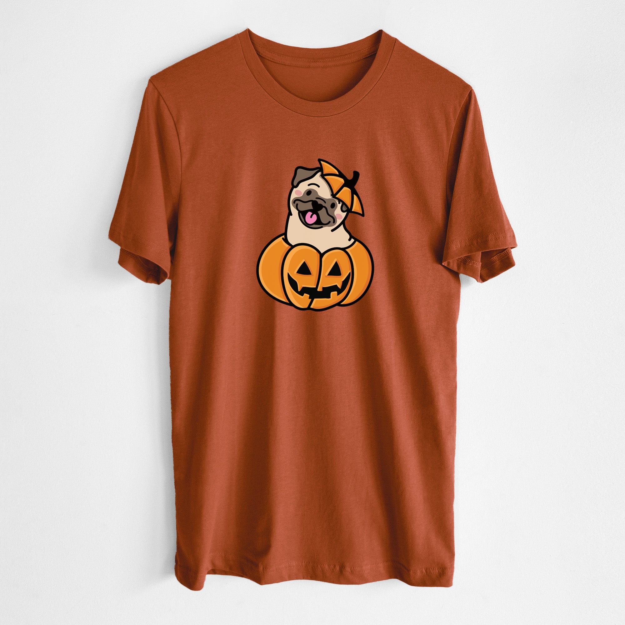 Pumpkin Pup - Pug - Unisex Crewneck