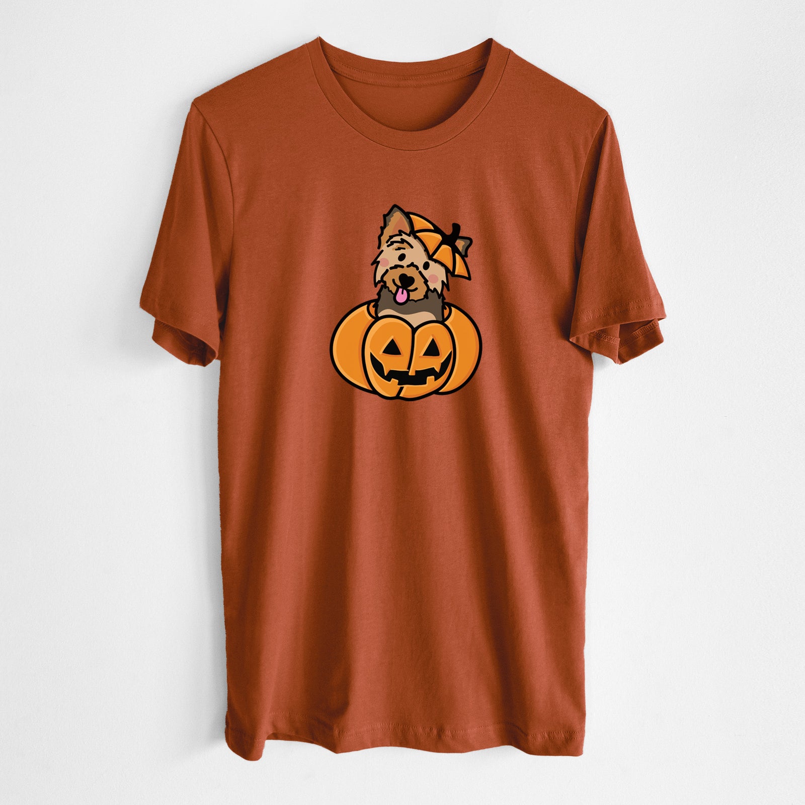 Pumpkin Pup - Yorkie - Unisex Crewneck