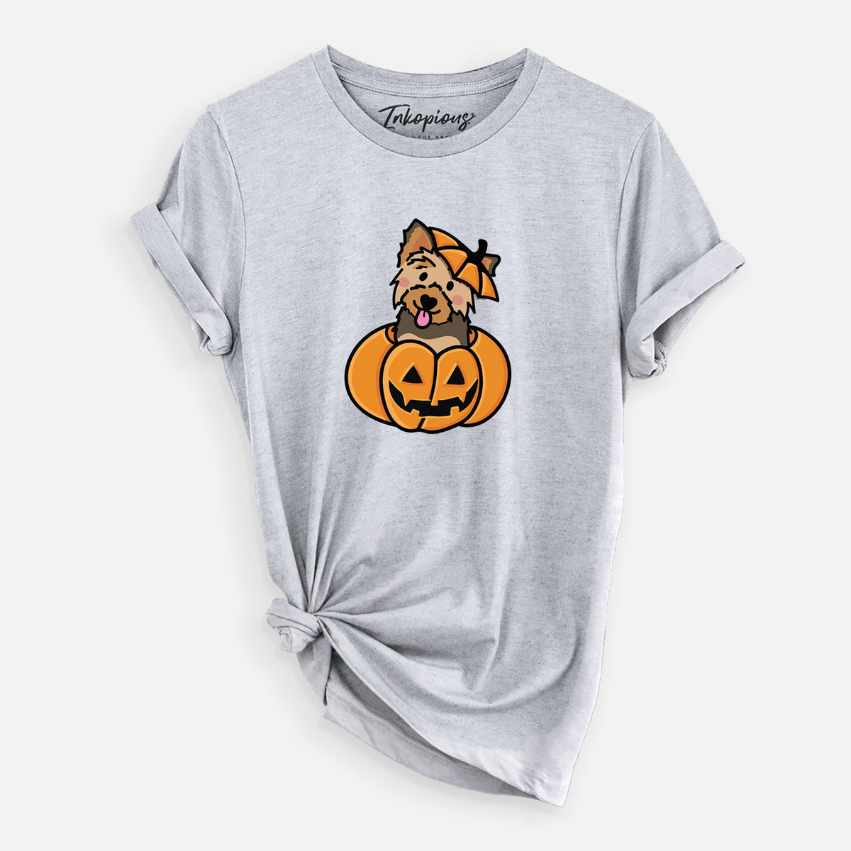 Pumpkin Pup - Yorkie - Unisex Crewneck