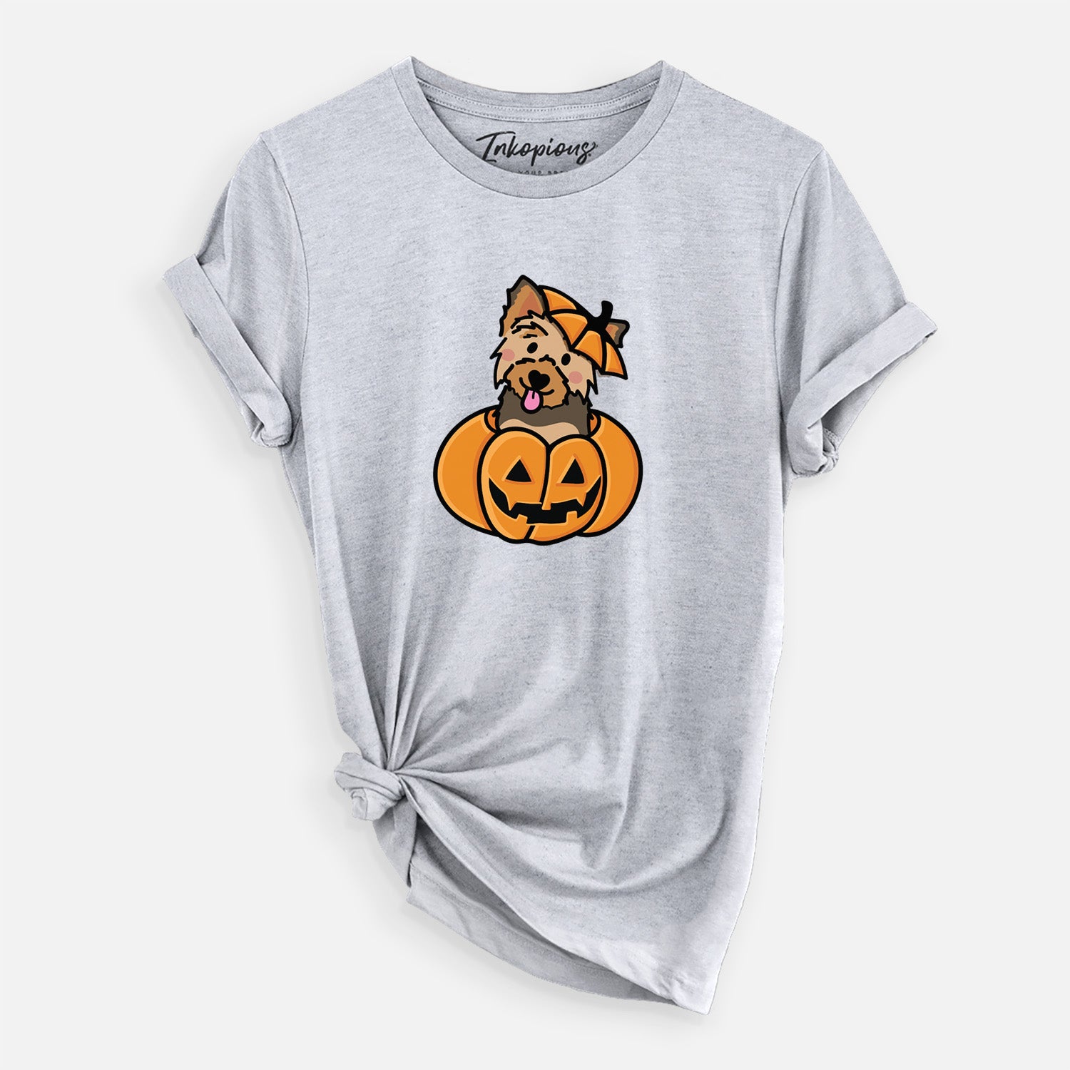Pumpkin Pup - Yorkie - Unisex Crewneck