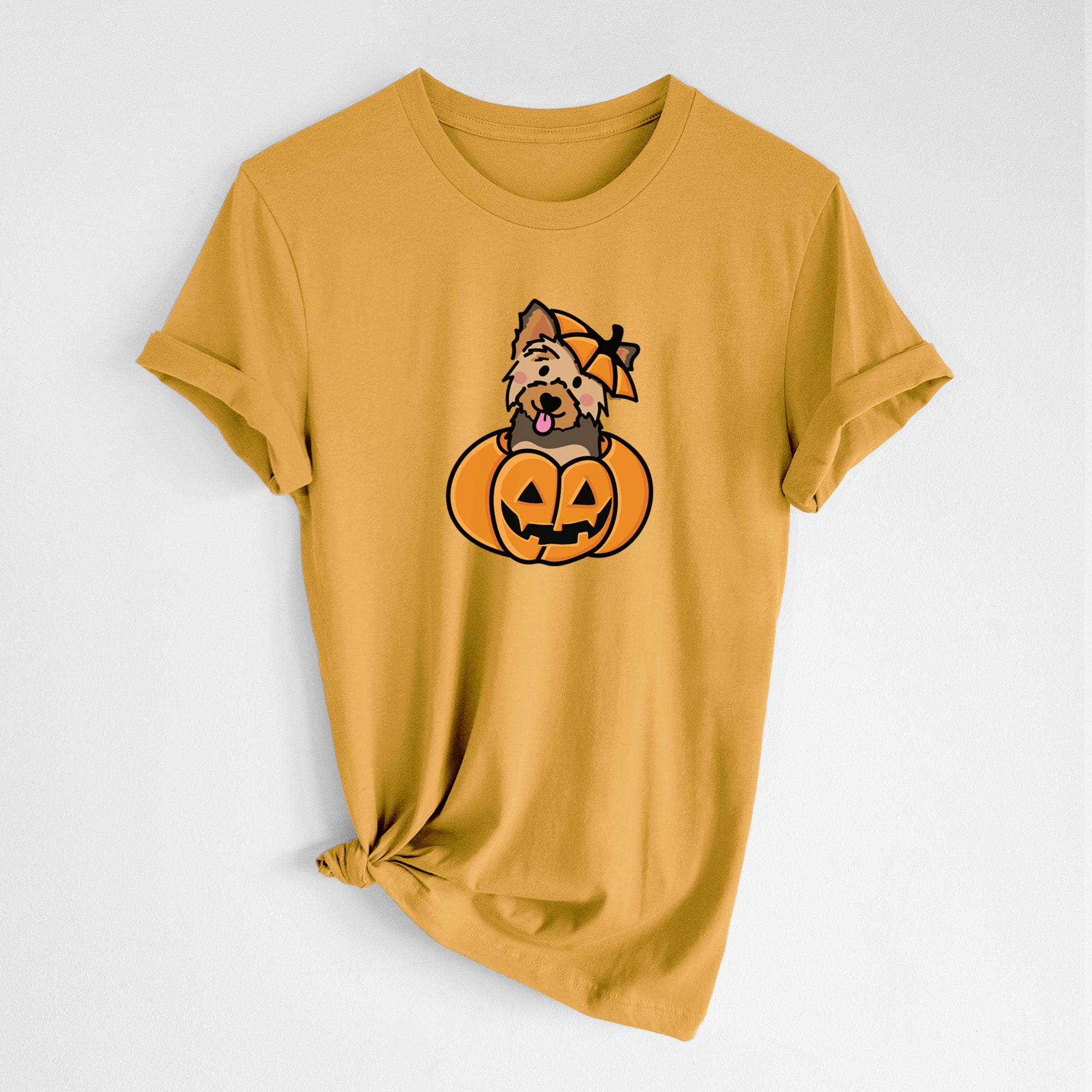 Pumpkin Pup - Yorkie - Unisex Crewneck