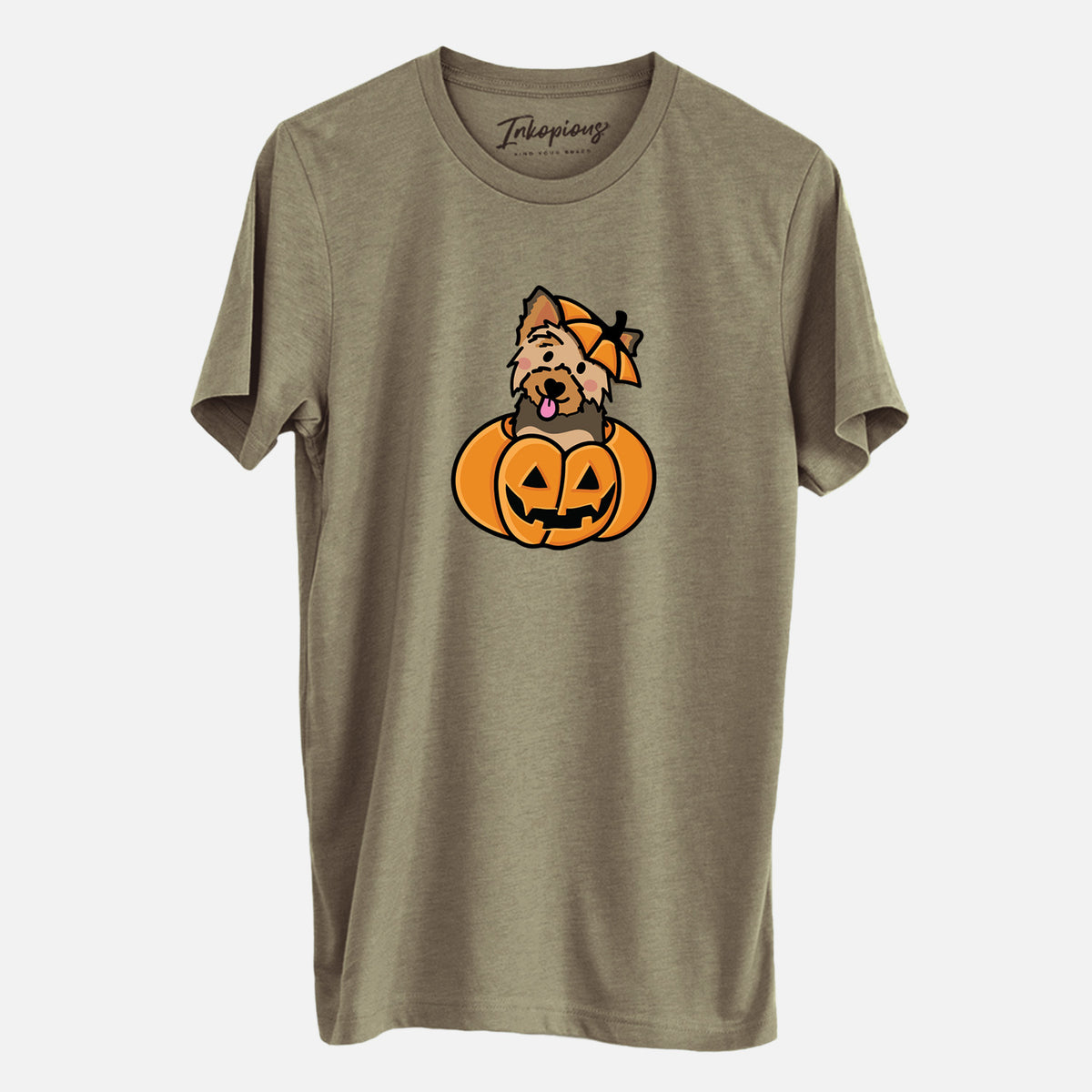 Pumpkin Pup - Yorkie - Unisex Crewneck