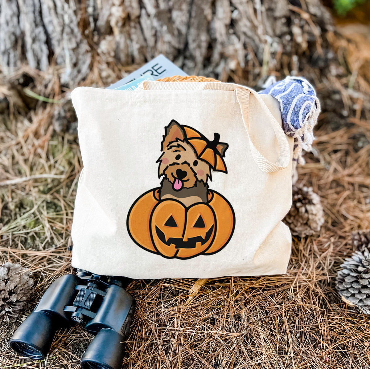 Pumpkin Pup - Yorkie - Tote Bag