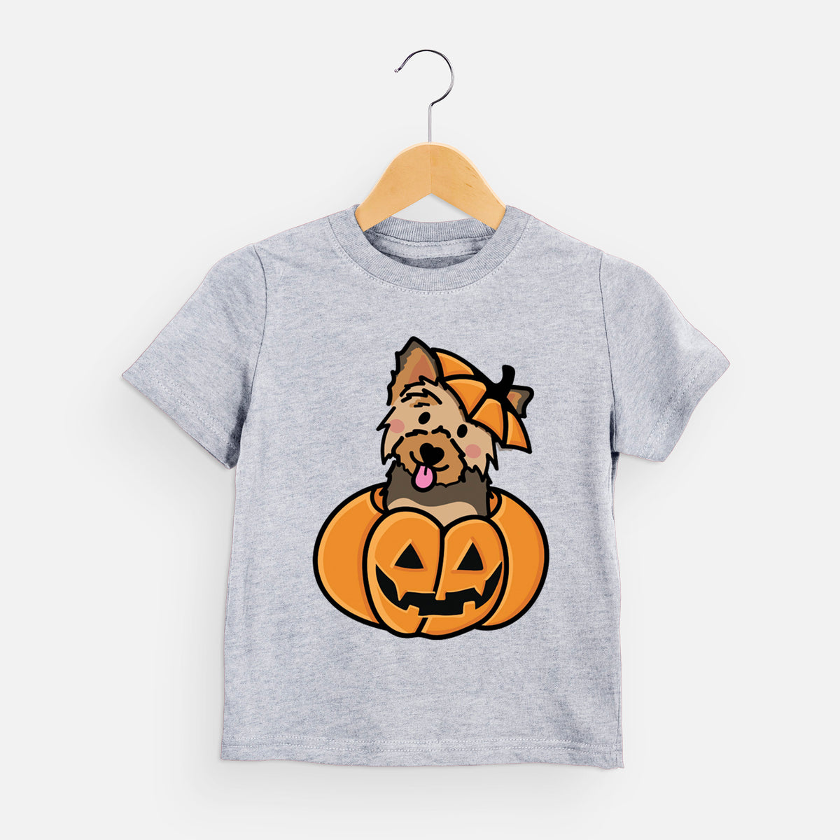 Pumpkin Pup - Yorkie - Kids/Youth/Toddler Shirt