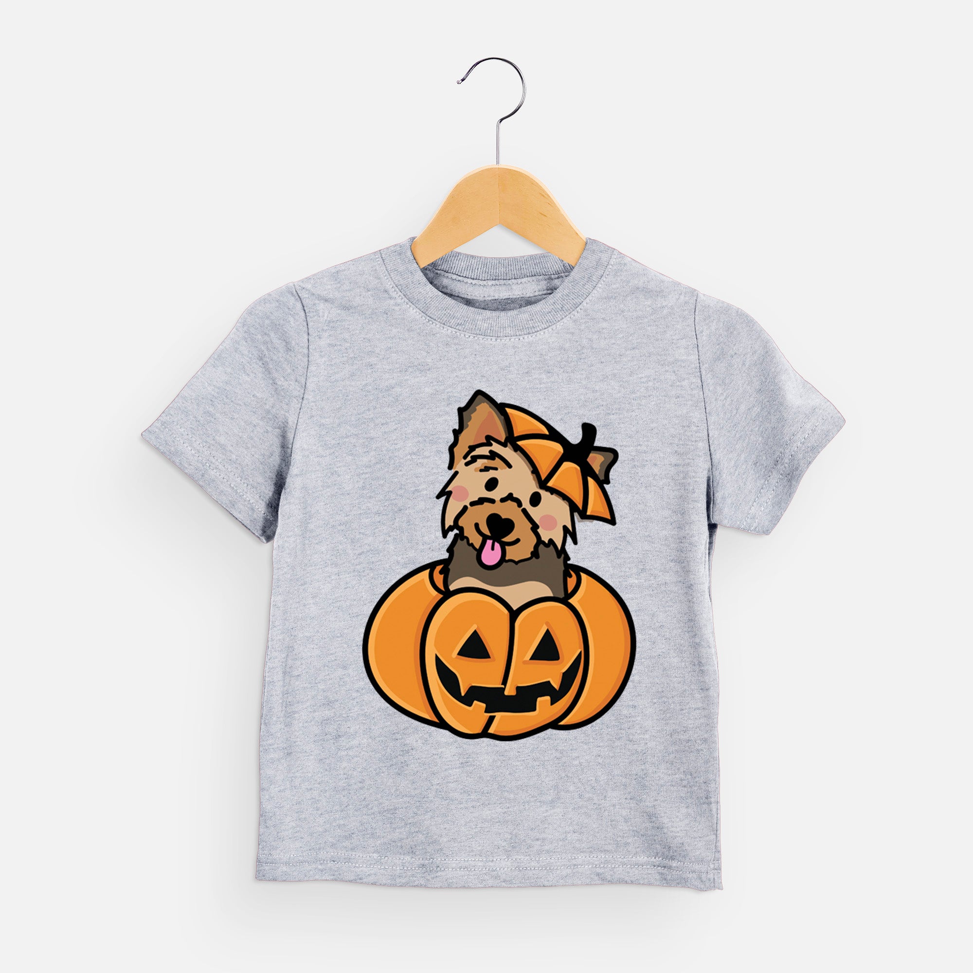 Pumpkin Pup - Yorkie - Kids/Youth/Toddler Shirt