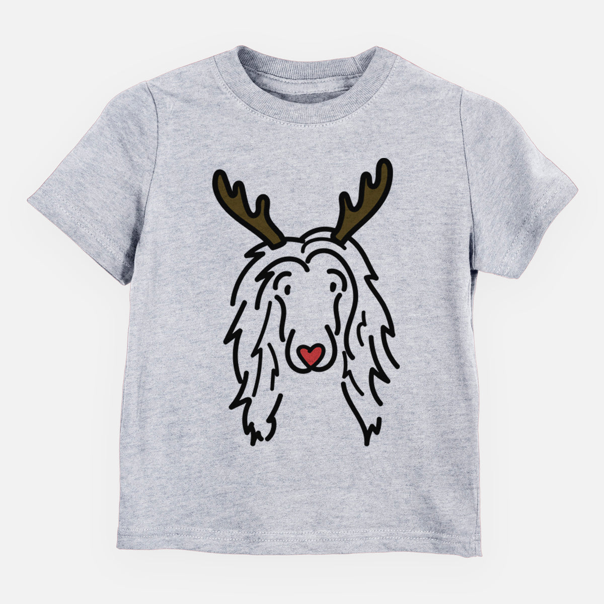 Red Nose Afghan Hound - Asher - Kids/Youth/Toddler Shirt