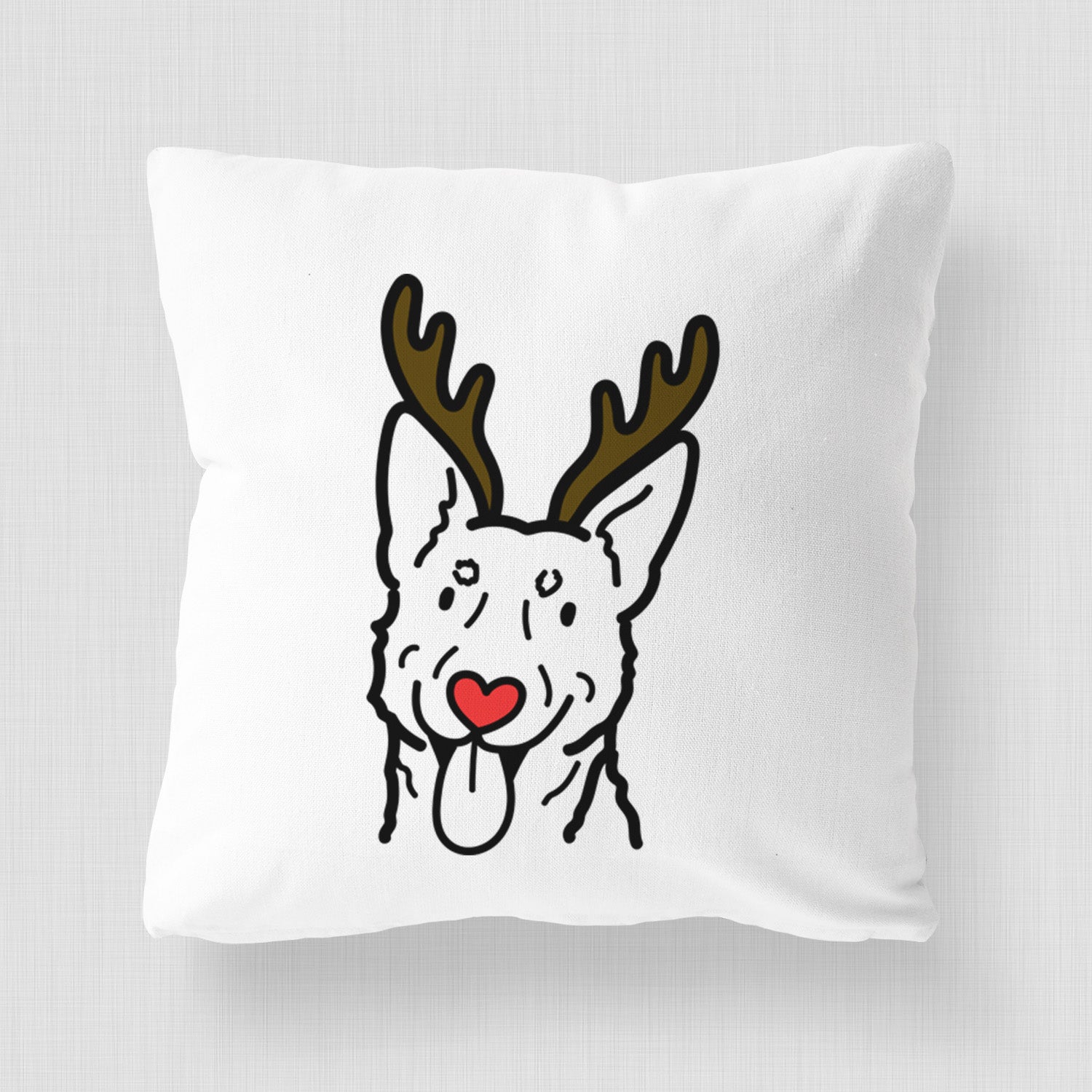 Love Always Australian Cattle Dog - Throw Pillow Cover