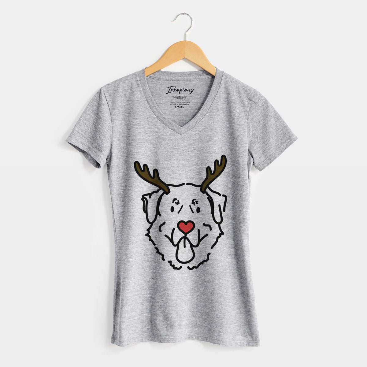 Red Nose Anatolian Shepherd - Batu - Women's Perfect V-neck Shirt