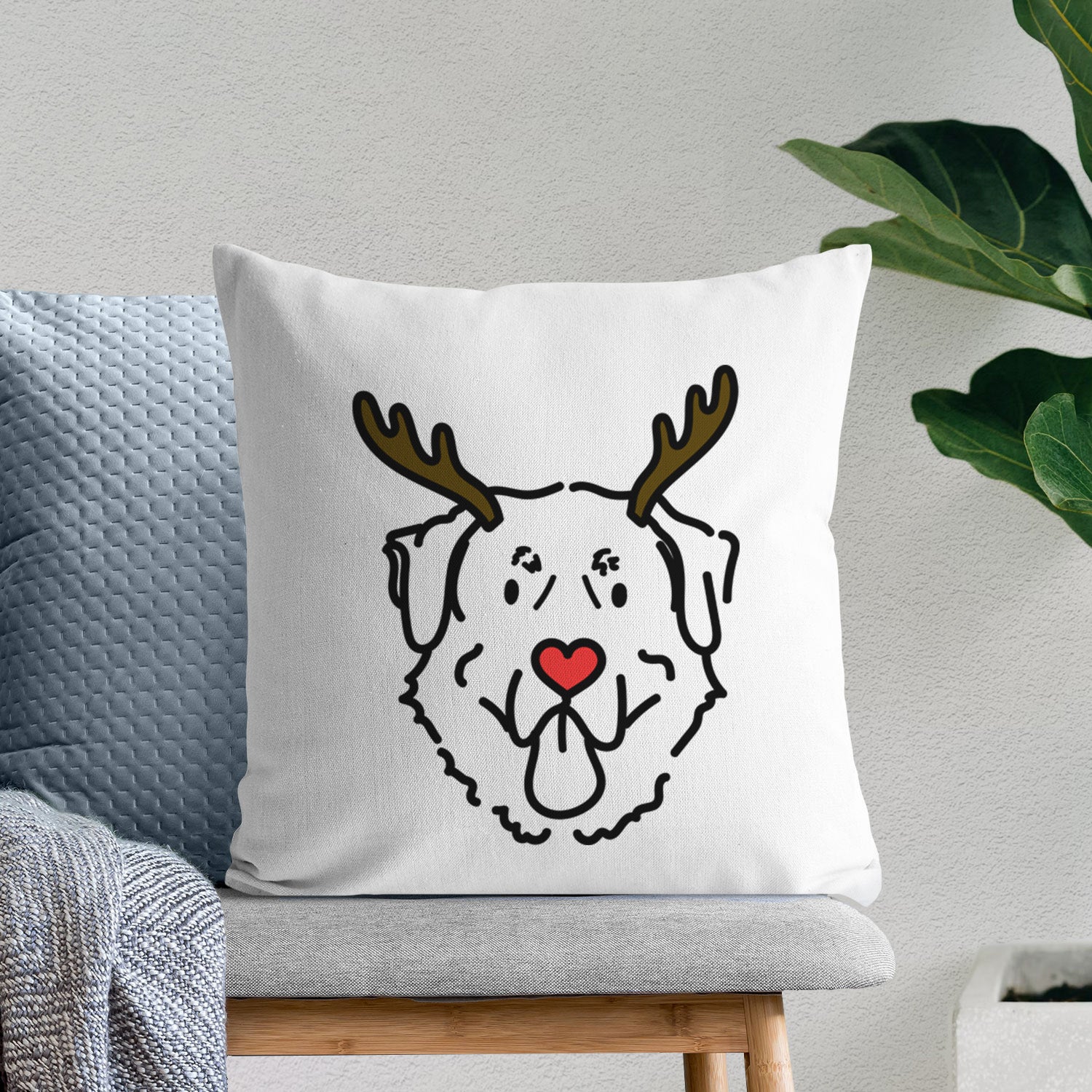 Love Always Anatolian Shepherd - Batu -  Throw Pillow Cover