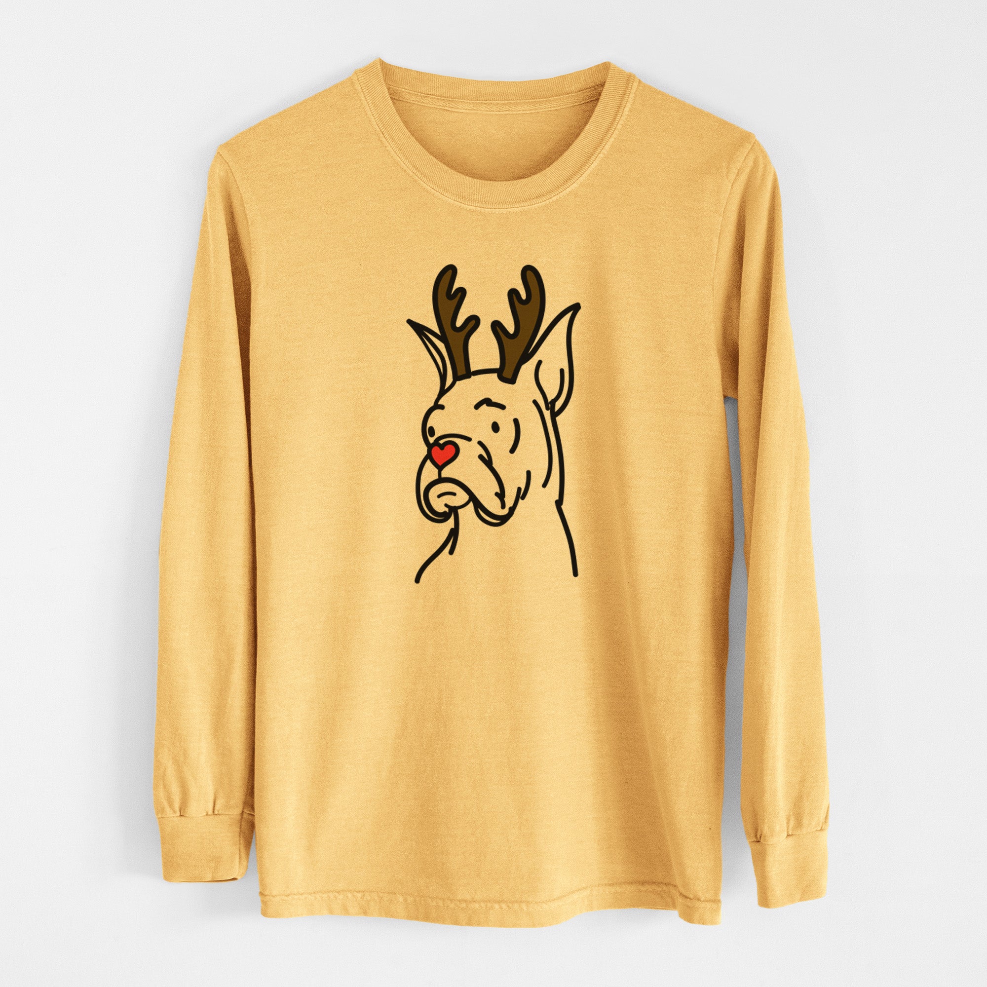 Red Nose Rescue Boxer - Billy - Heavyweight 100% Cotton Long Sleeve