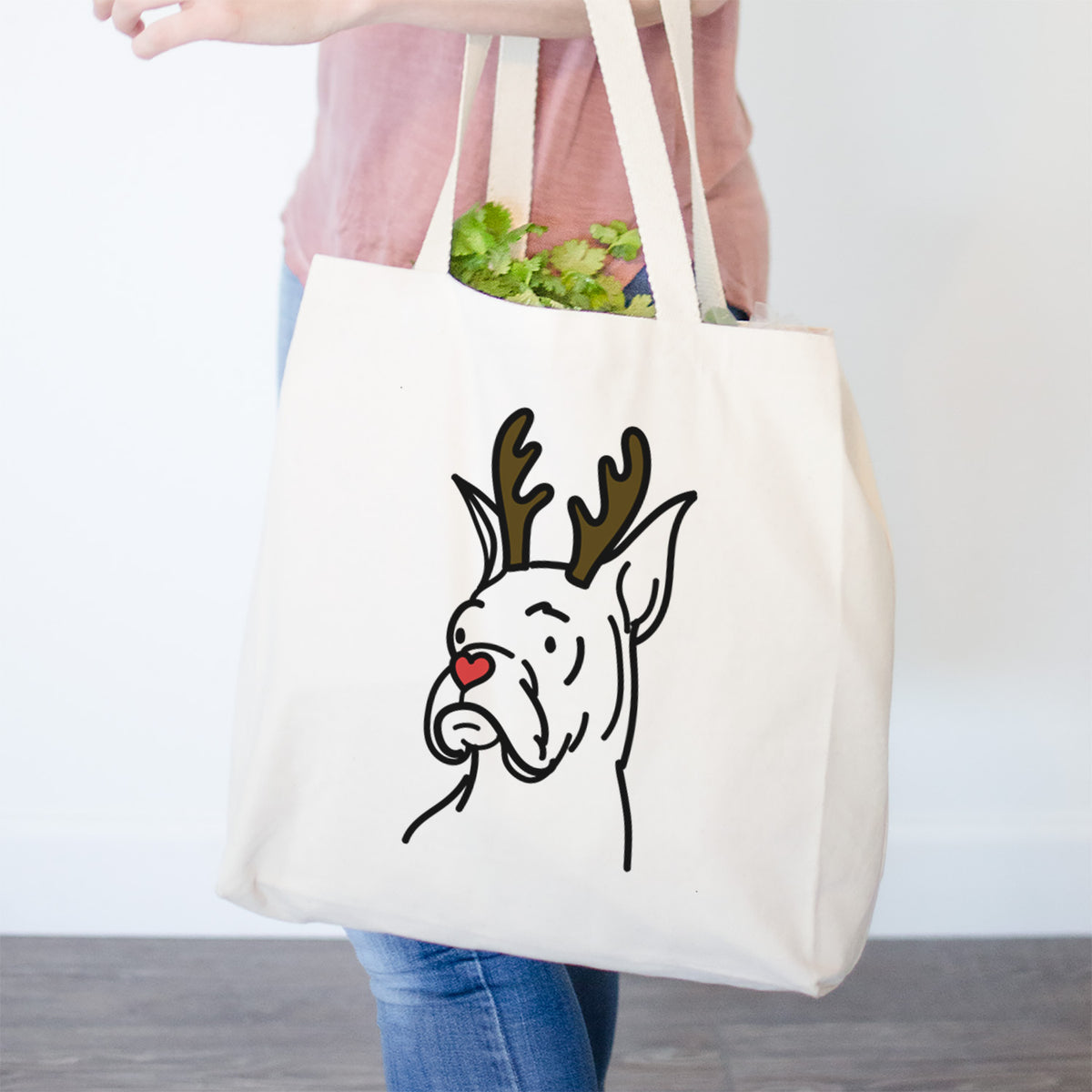 Red Nose Rescue Boxer - Billy - Tote Bag