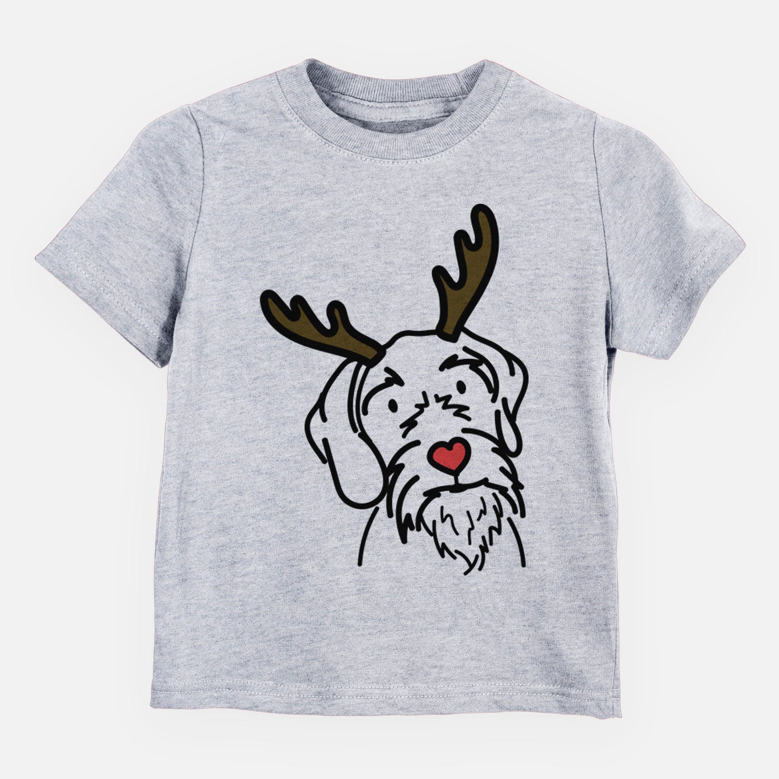 Red Nose German Wirehaired Pointer - Buck - Kids/Youth/Toddler Shirt