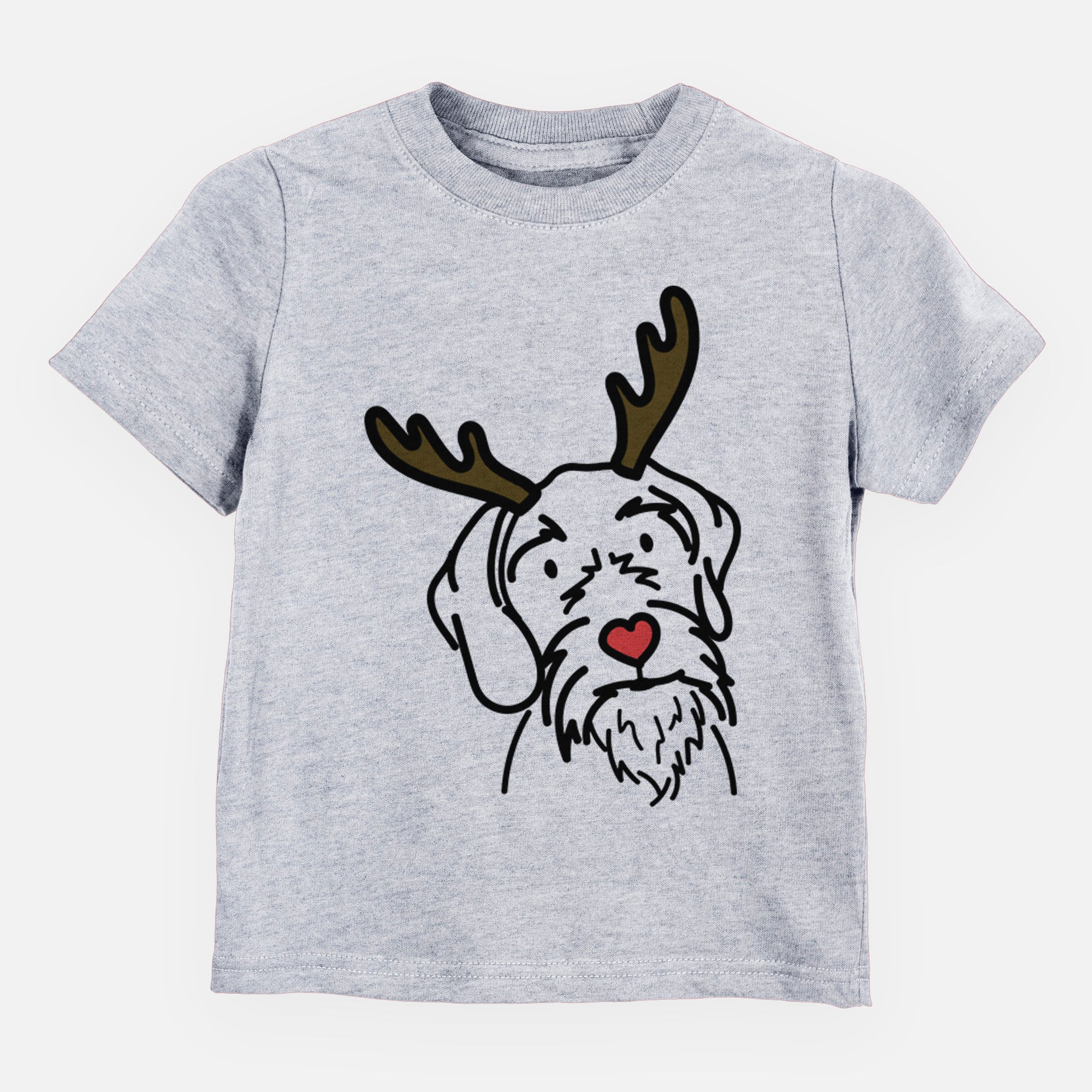 Red Nose German Wirehaired Pointer - Buck - Kids/Youth/Toddler Shirt