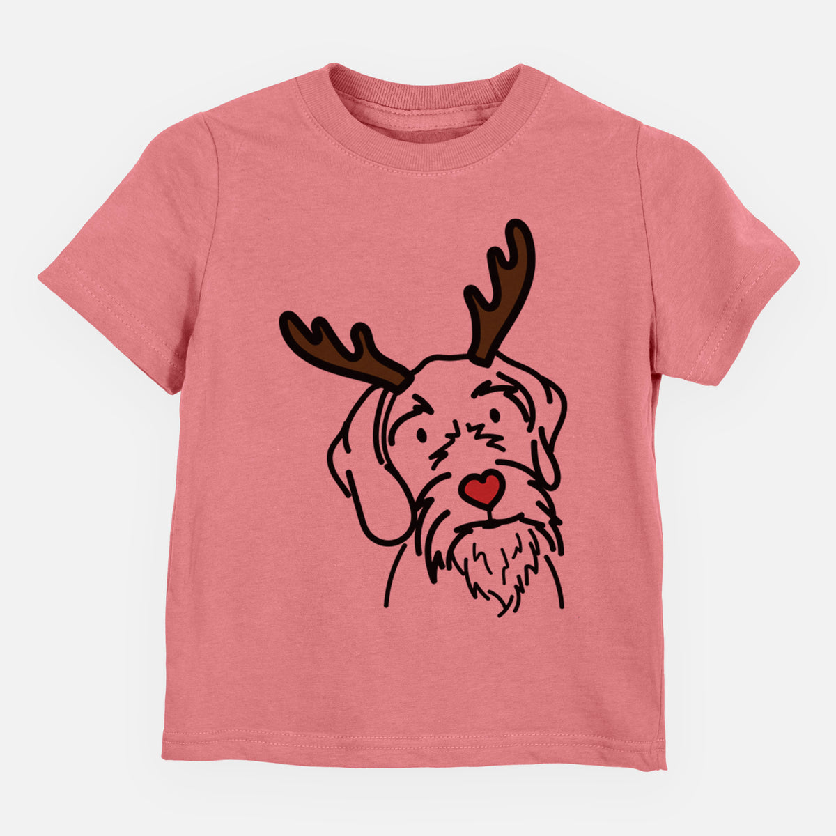 Red Nose German Wirehaired Pointer - Buck - Kids/Youth/Toddler Shirt