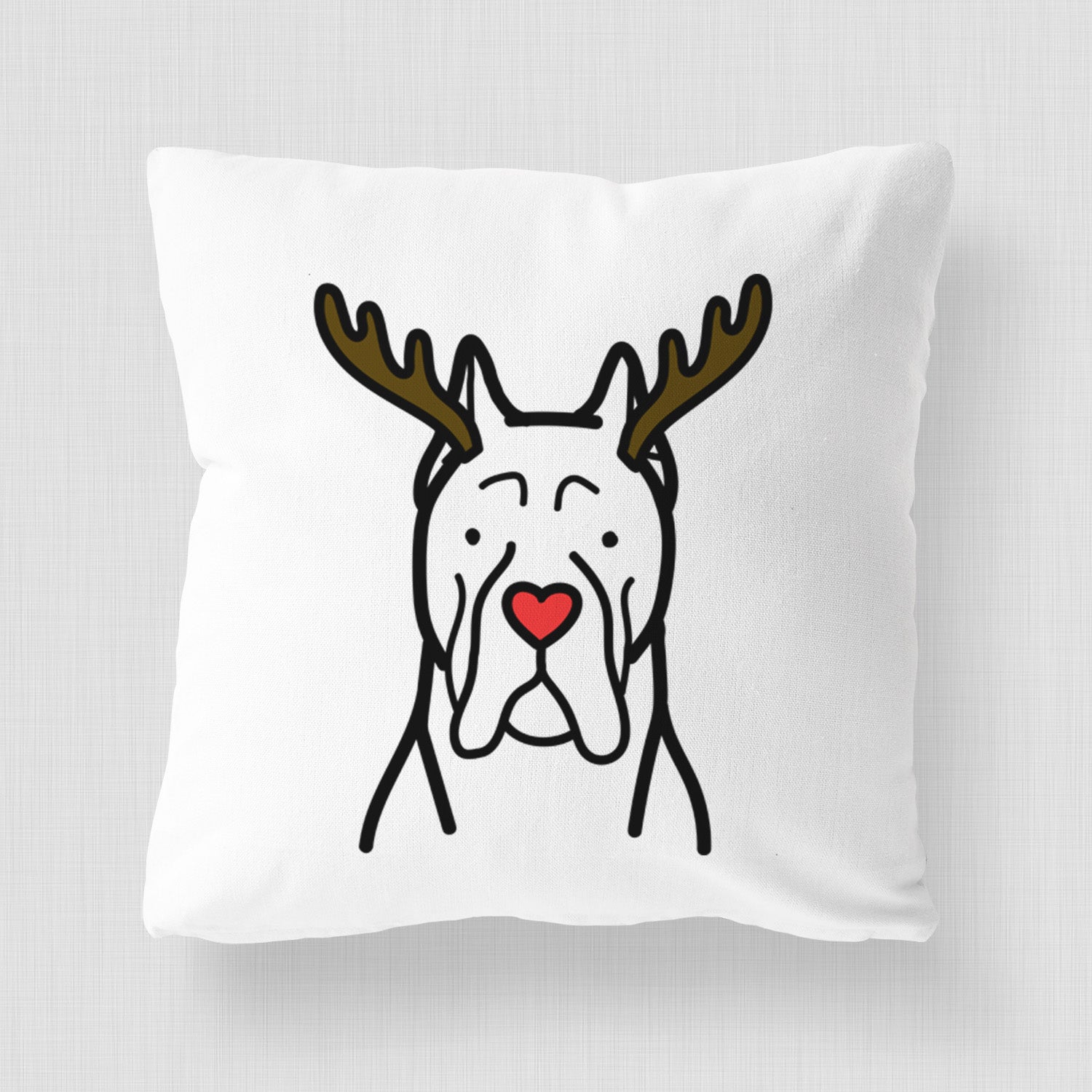 Love Always CaneCorso - Throw Pillow Cover
