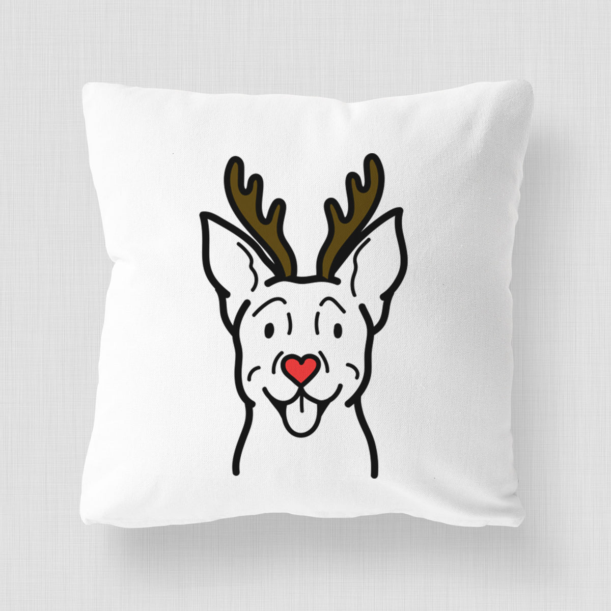 Love Always Carolina Dog - Throw Pillow Cover