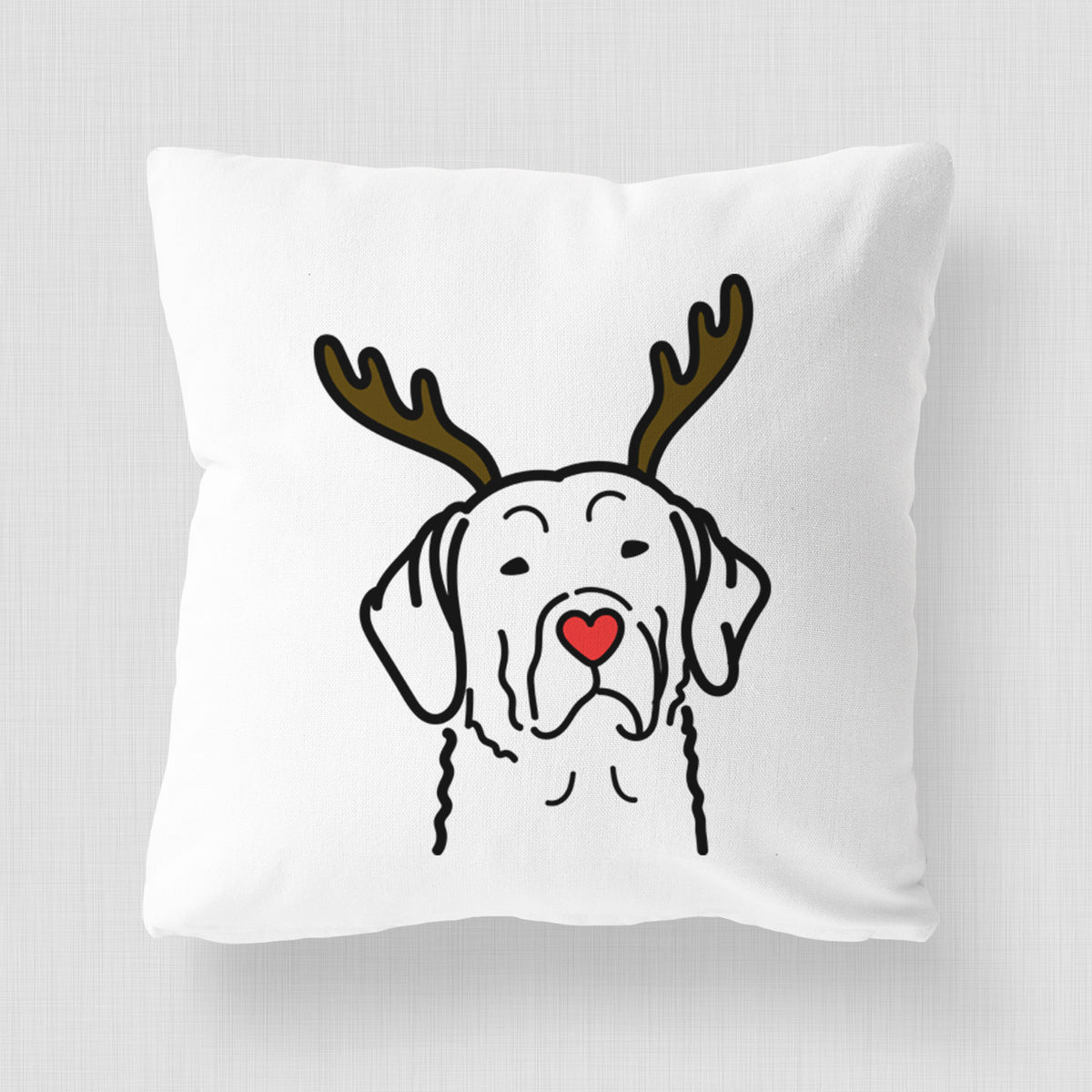 Love Always Chesapeake Bay Retriever - Throw Pillow Cover