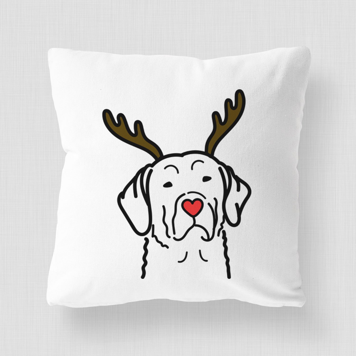 Love Always Chesapeake Bay Retriever - Throw Pillow Cover