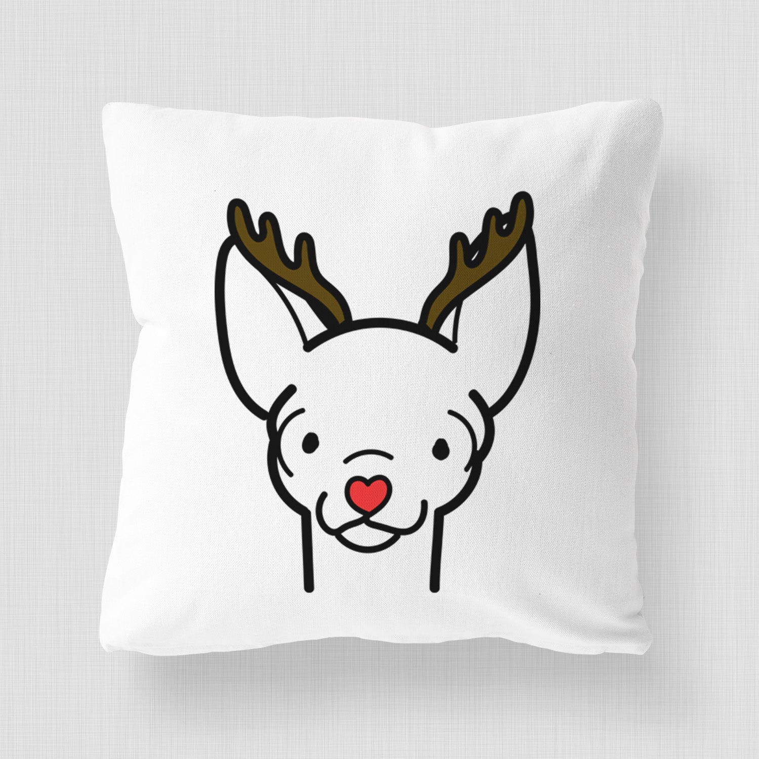 Love Always Chihuahua - Throw Pillow Cover