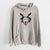 Red Nose Dalmatian - Unisex Pigment Dyed Hoodie