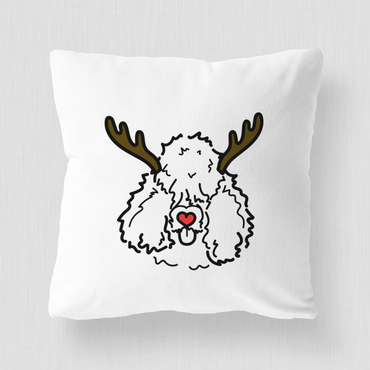 Love Always Bouvier des Flandres - Deeogey -  Throw Pillow Cover