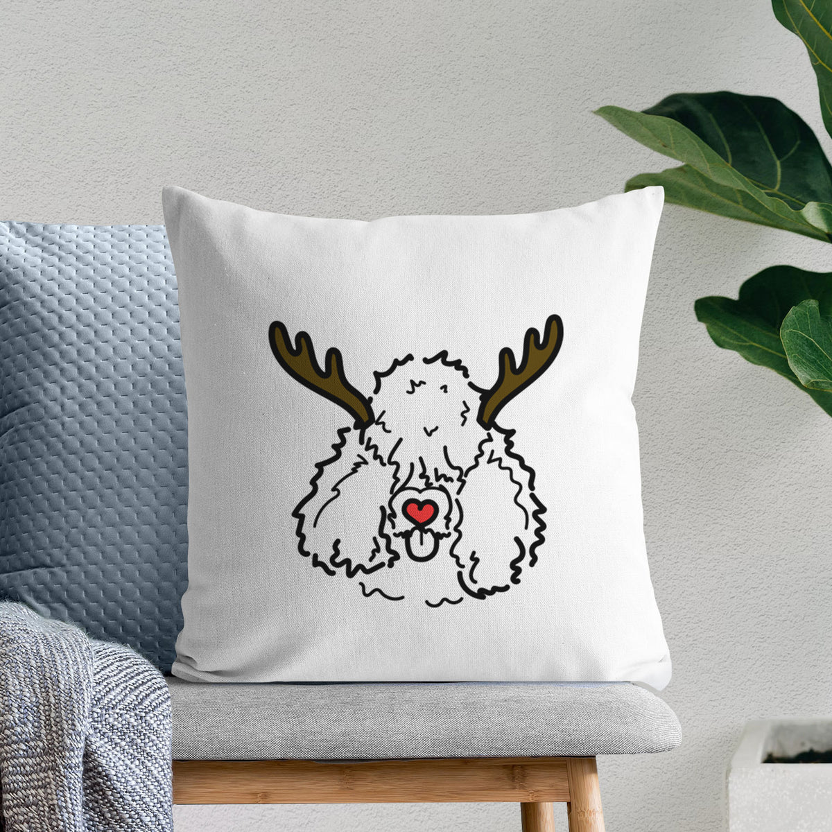 Love Always Bouvier des Flandres - Deeogey -  Throw Pillow Cover