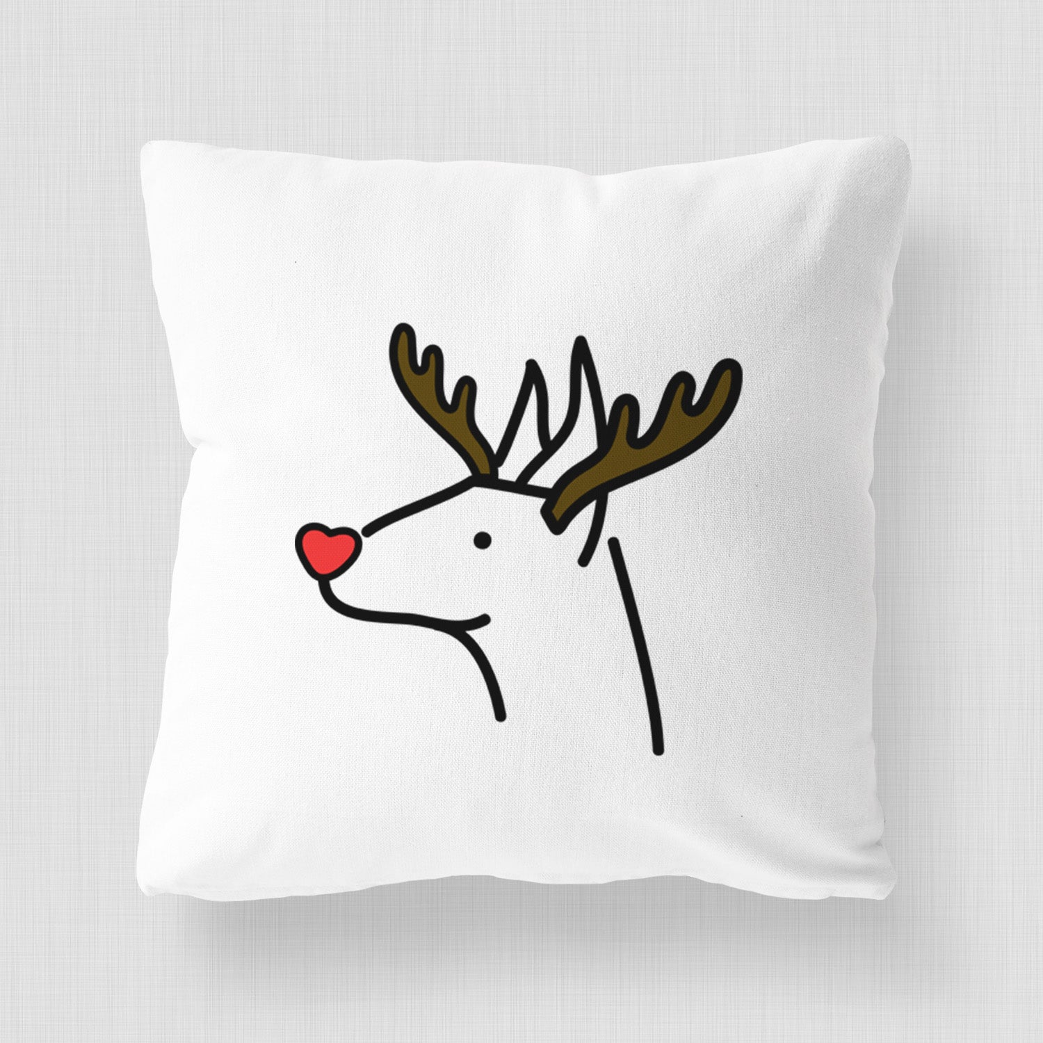 Love Always Doberman Pinscher - Throw Pillow Cover